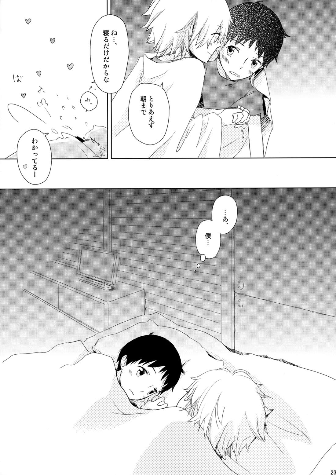 雨は手のひらにいっぱい【新世紀エヴァンゲリオン/カヲシン】 page 22