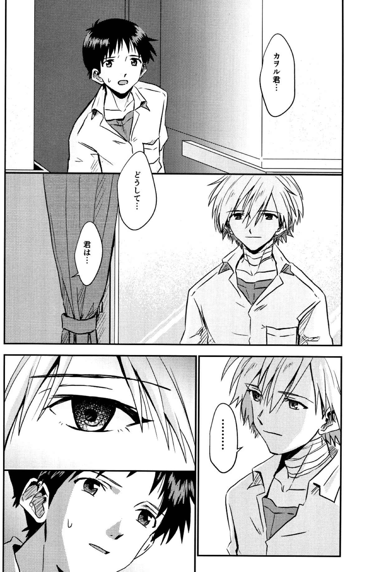 冷たい赤を抱いて【新世紀エヴァンゲリオン/カヲシン】 page 17