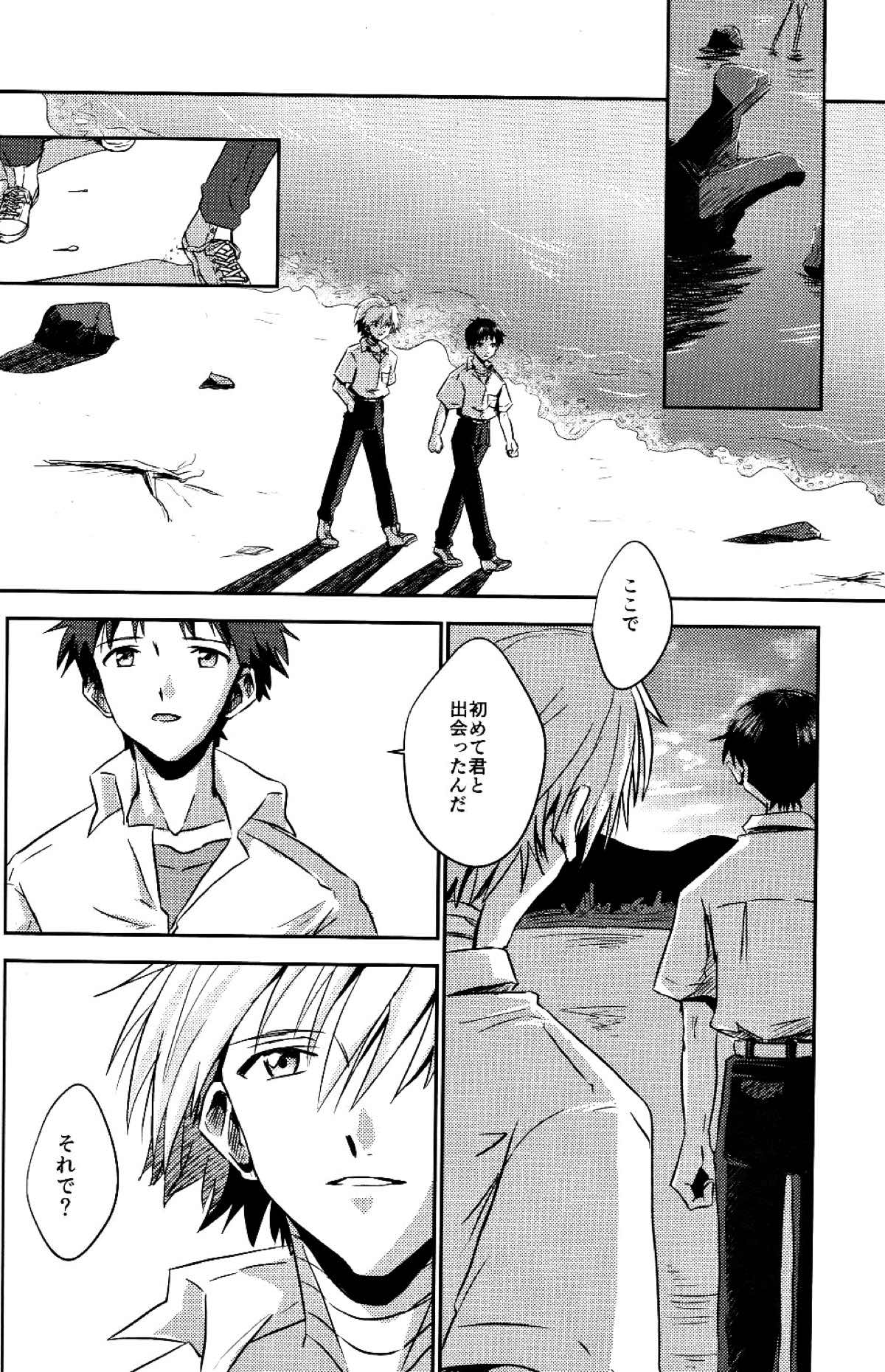 冷たい赤を抱いて【新世紀エヴァンゲリオン/カヲシン】 page 21