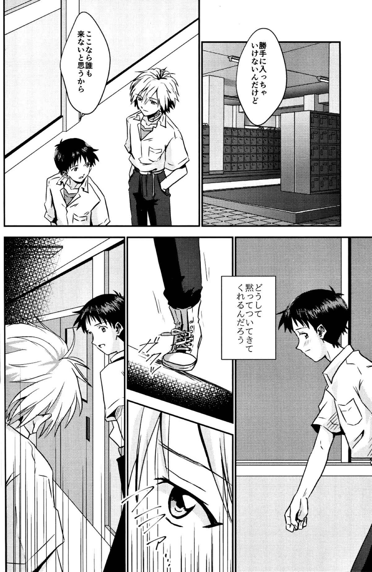 冷たい赤を抱いて【新世紀エヴァンゲリオン/カヲシン】 page 25
