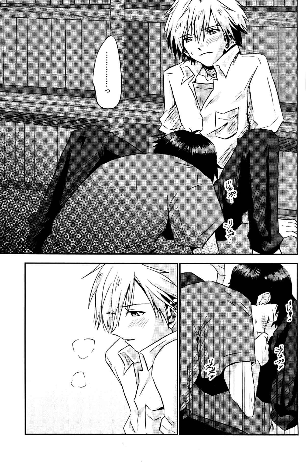 冷たい赤を抱いて【新世紀エヴァンゲリオン/カヲシン】 page 30