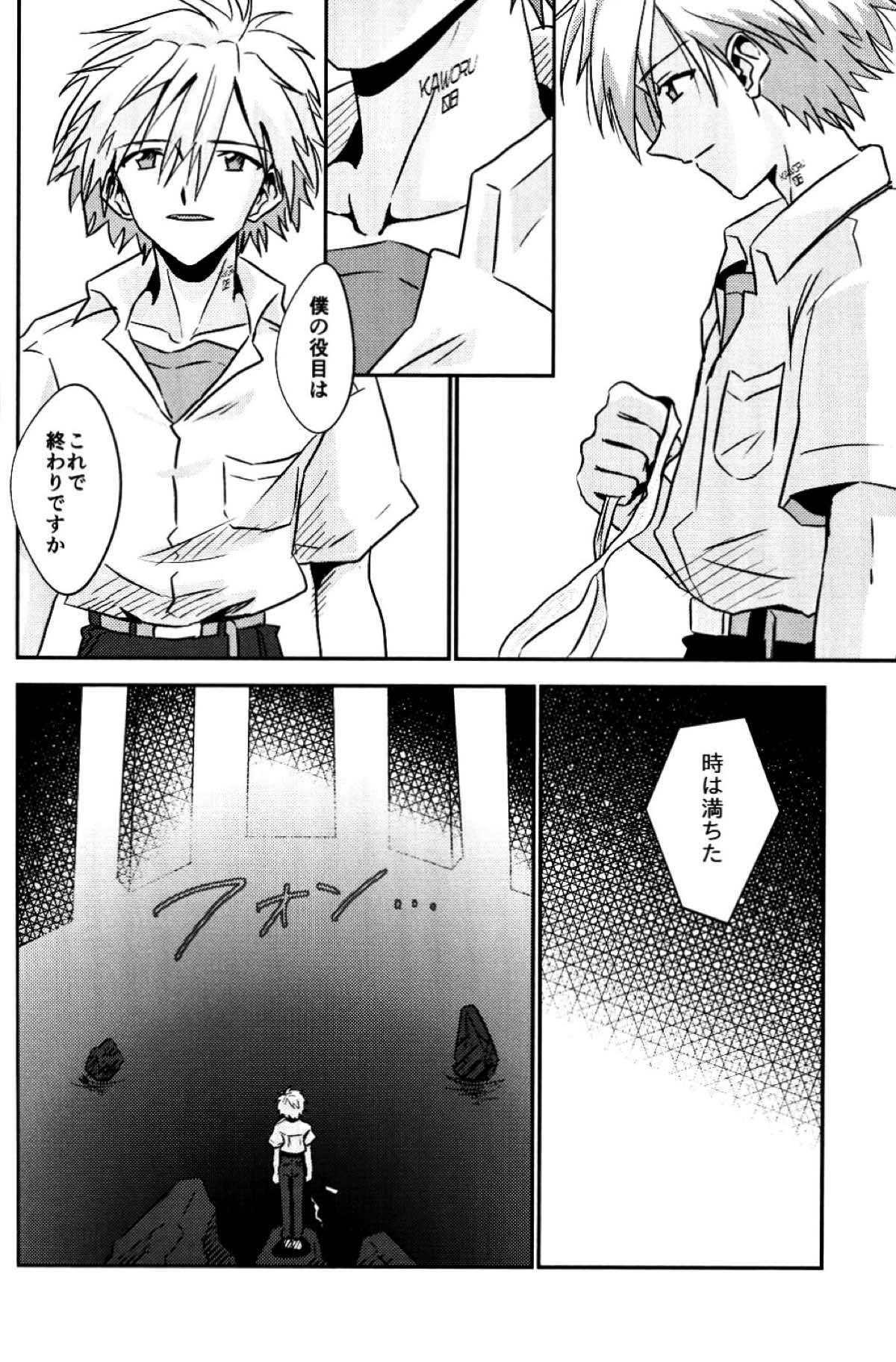 冷たい赤を抱いて【新世紀エヴァンゲリオン/カヲシン】 page 47