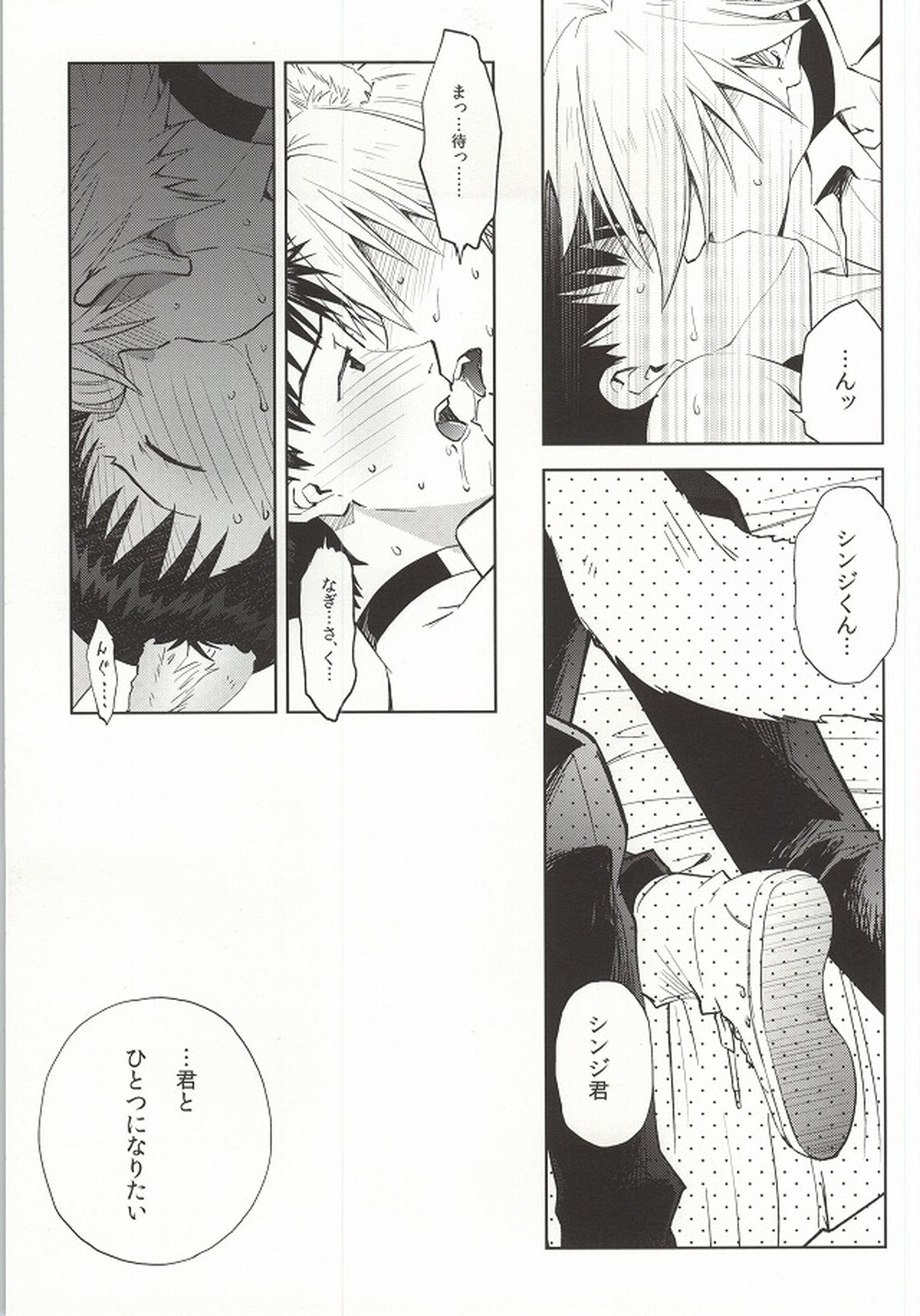 わんこな彼氏おとな向け【新世紀エヴァンゲリオン/カヲシン】 page 12
