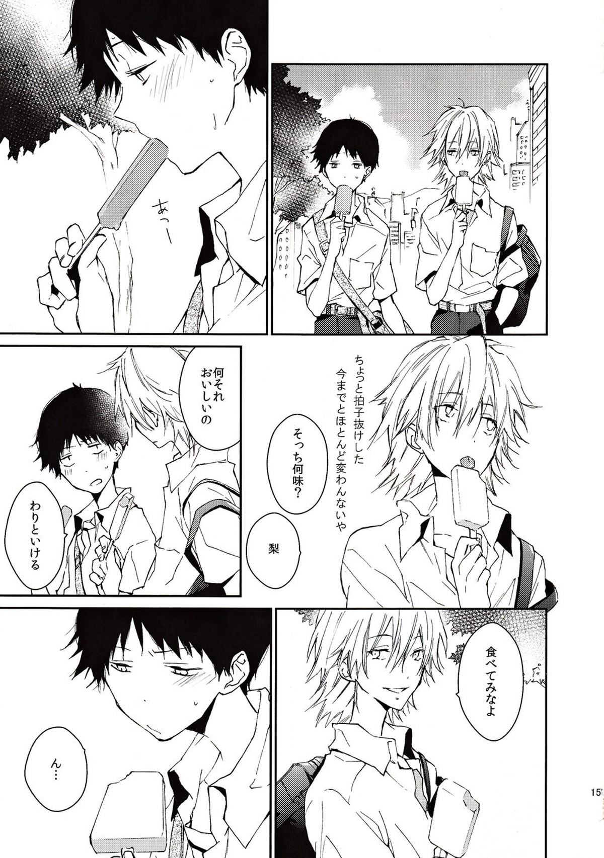 この熱の名を知らない【新世紀エヴァンゲリオン/カヲシン】 page 14
