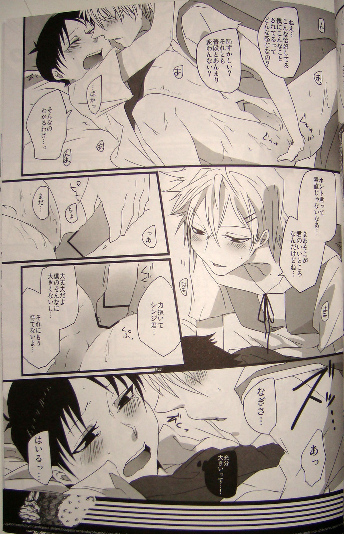 なんで女装してる方が攻めなんだよ!【新世紀エヴァンゲリオン/カヲシン】 page 13