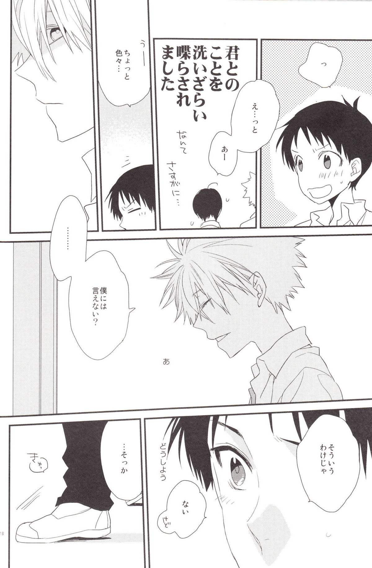サークル・サイクル・サーキュレイト【新世紀エヴァンゲリオン/カヲシン】 page 17