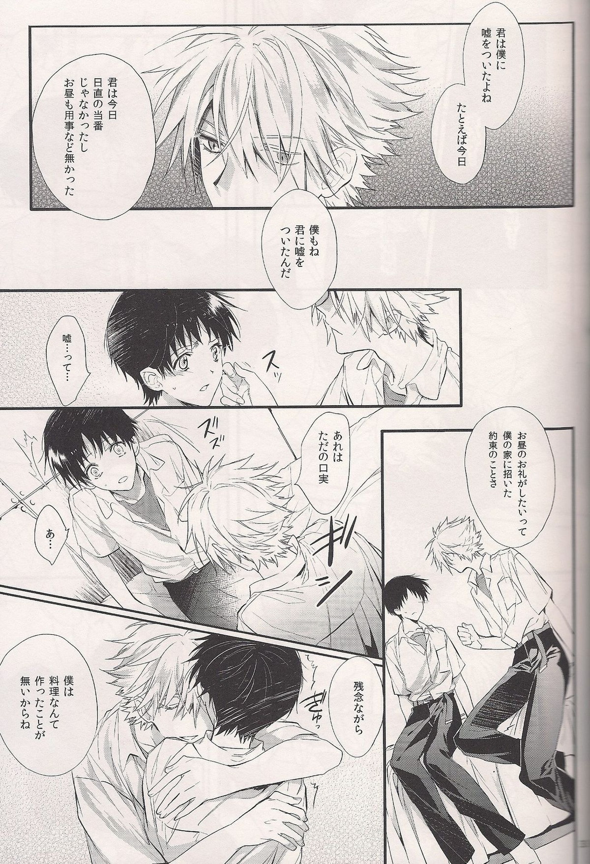蝕まれた世界の中で【新世紀エヴァンゲリオン/カヲシン】 page 31