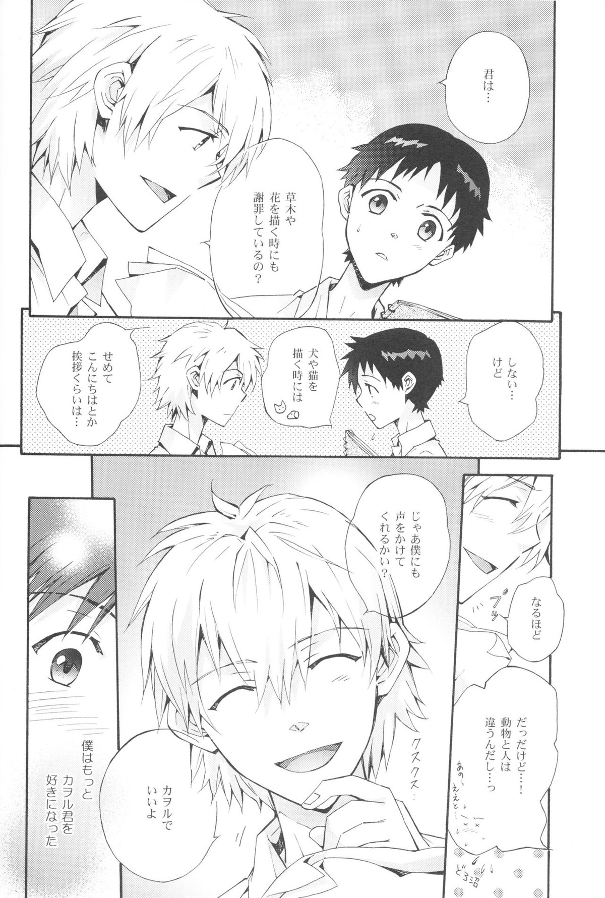 Sketch【新世紀エヴァンゲリオン/カヲシン】 page 13