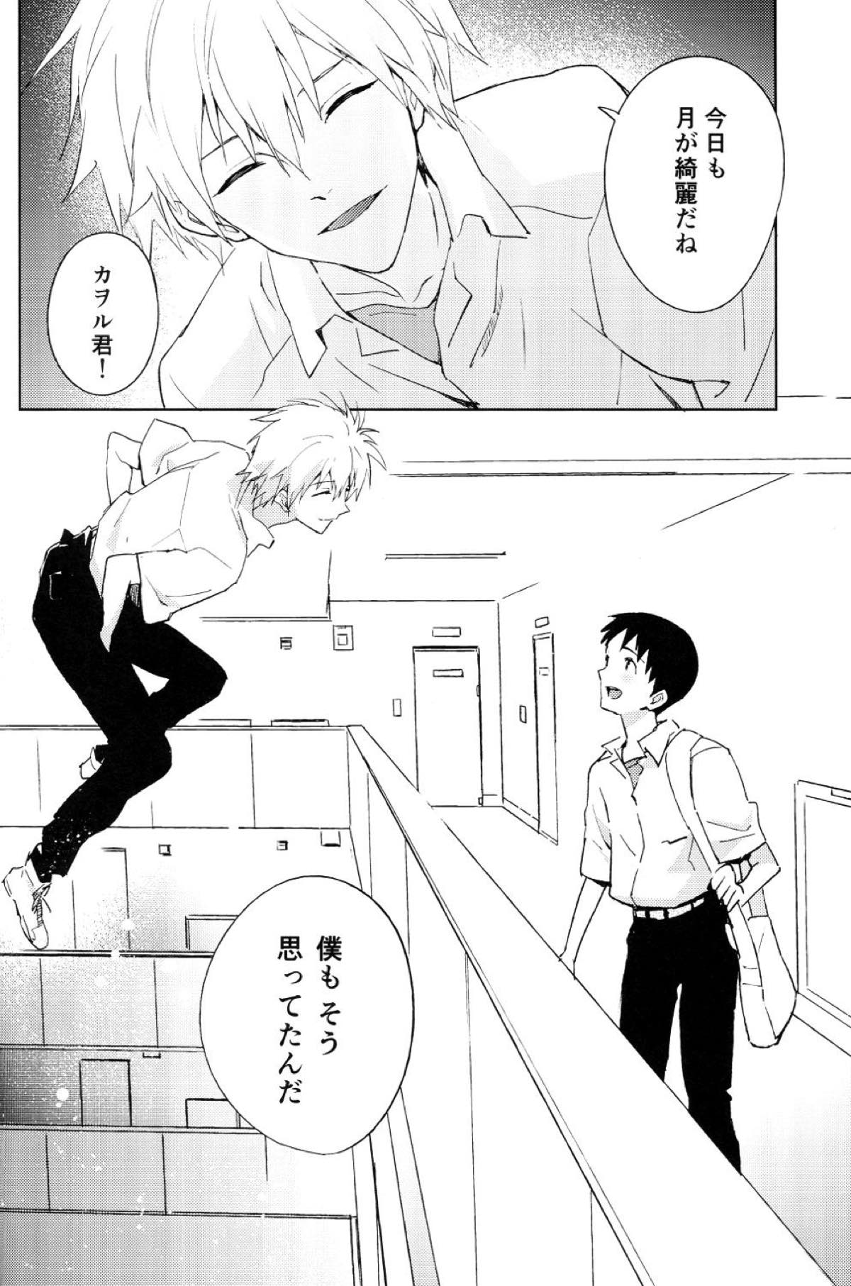 FLY ME TO THE MOON【新世紀エヴァンゲリオン/カヲシン】 page 39