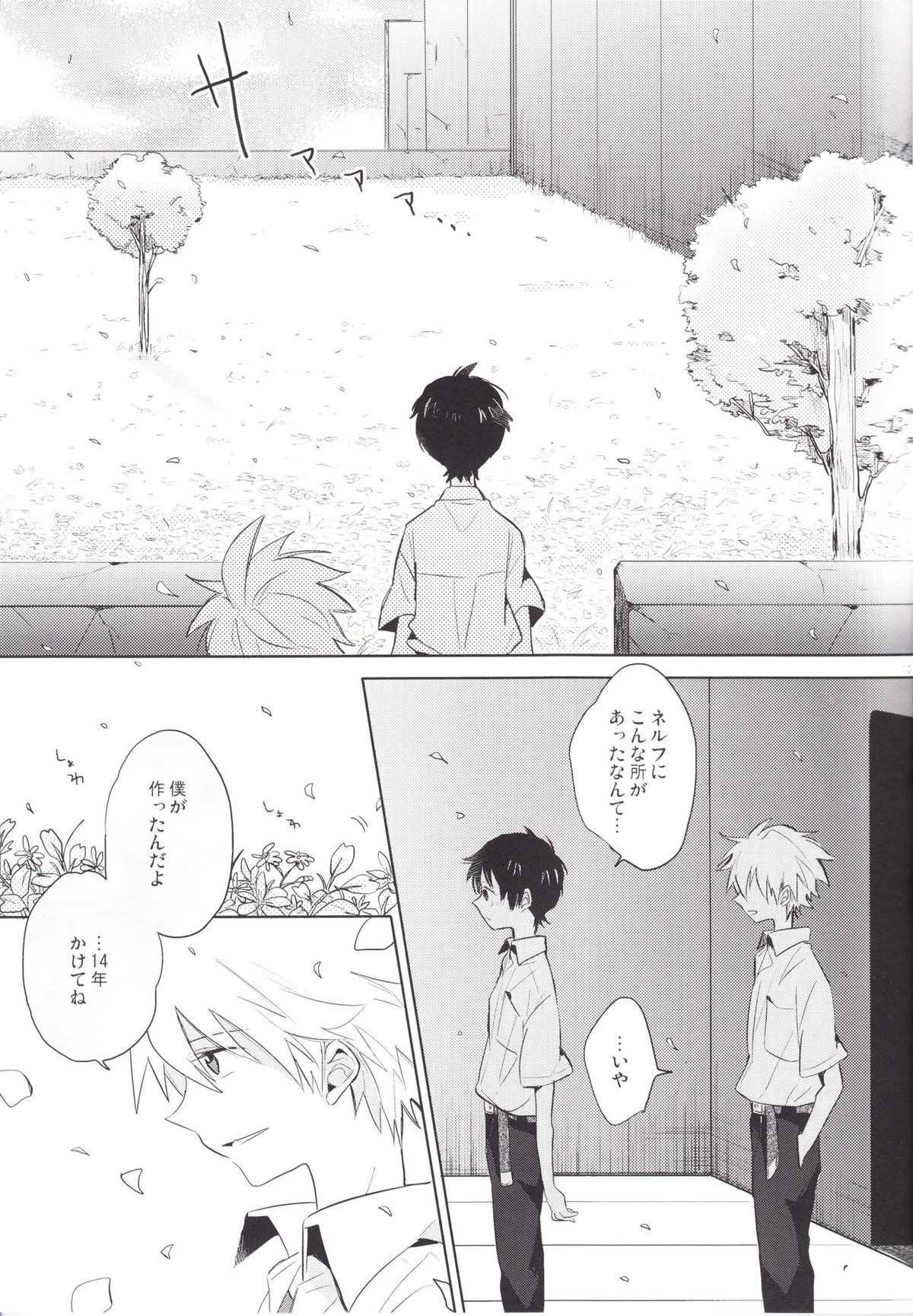 「Q」補完計画【新世紀エヴァンゲリオン/カヲシン】 page 12