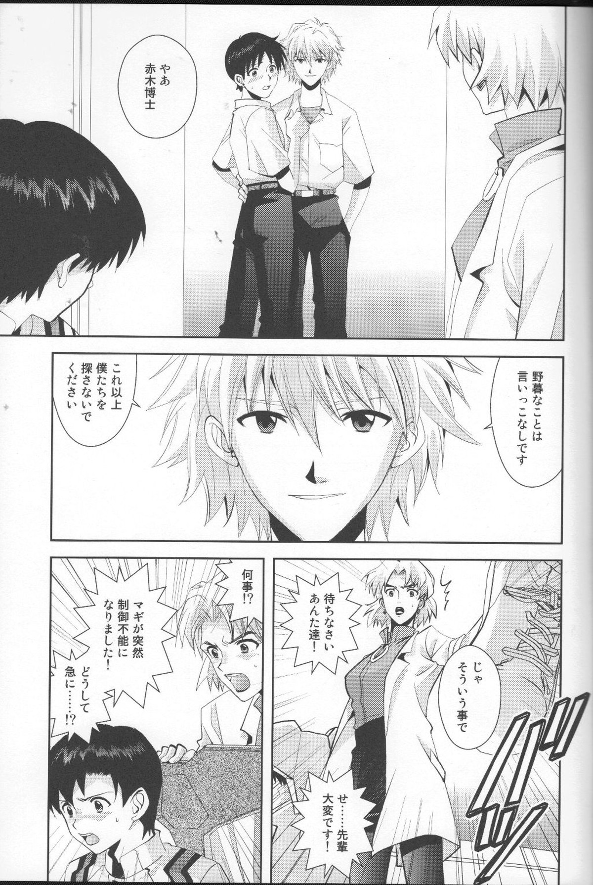 月がきれいだね【新世紀エヴァンゲリオン/カヲシン】 page 12