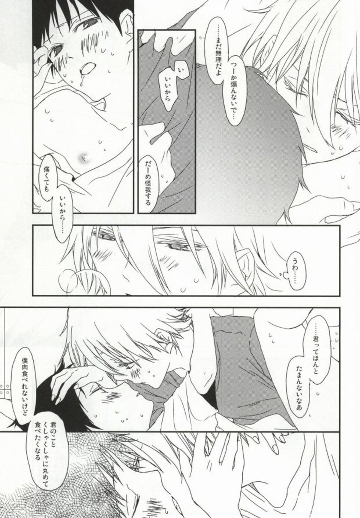 シンジ君の無乳揉ませてください。【新世紀エヴァンゲリオン/カヲシン】 page 18