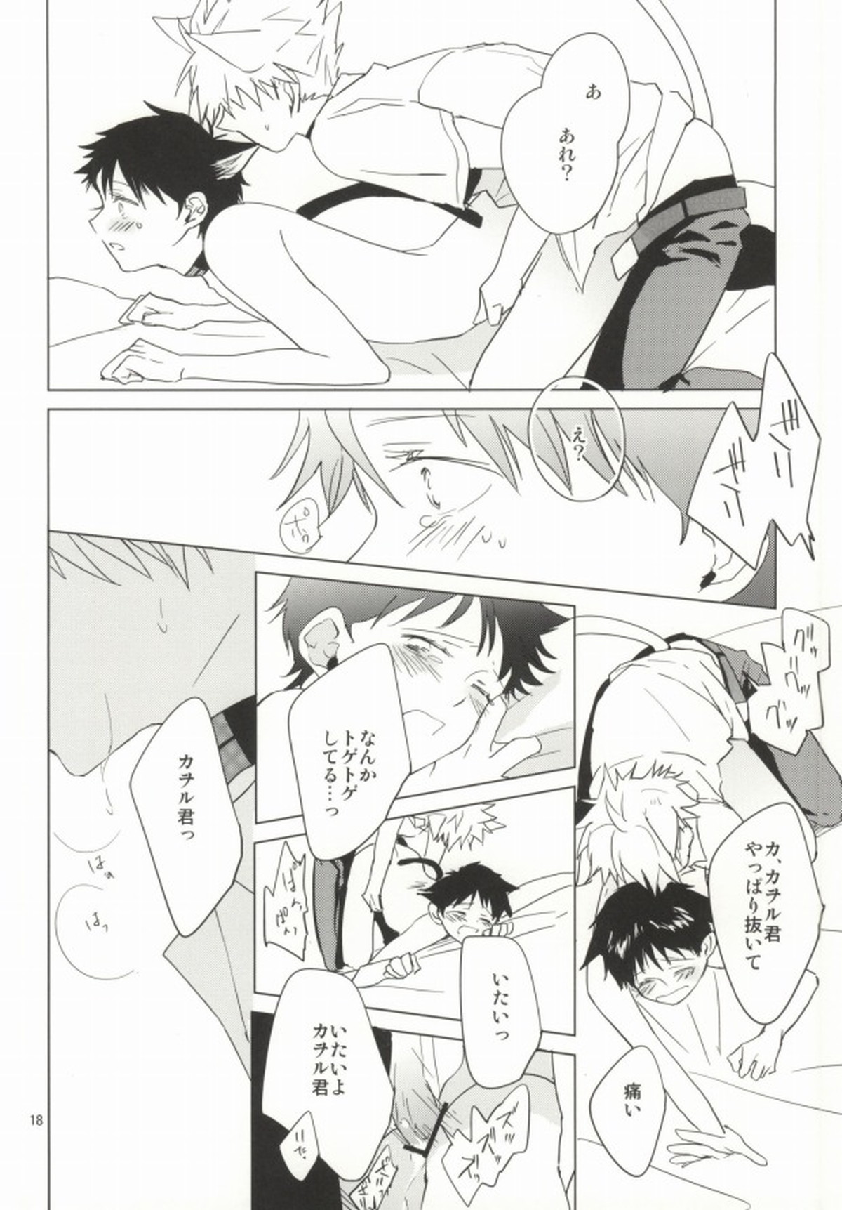 シンちゃんが発情期になりました。【新世紀エヴァンゲリオン/カヲシン】 page 17