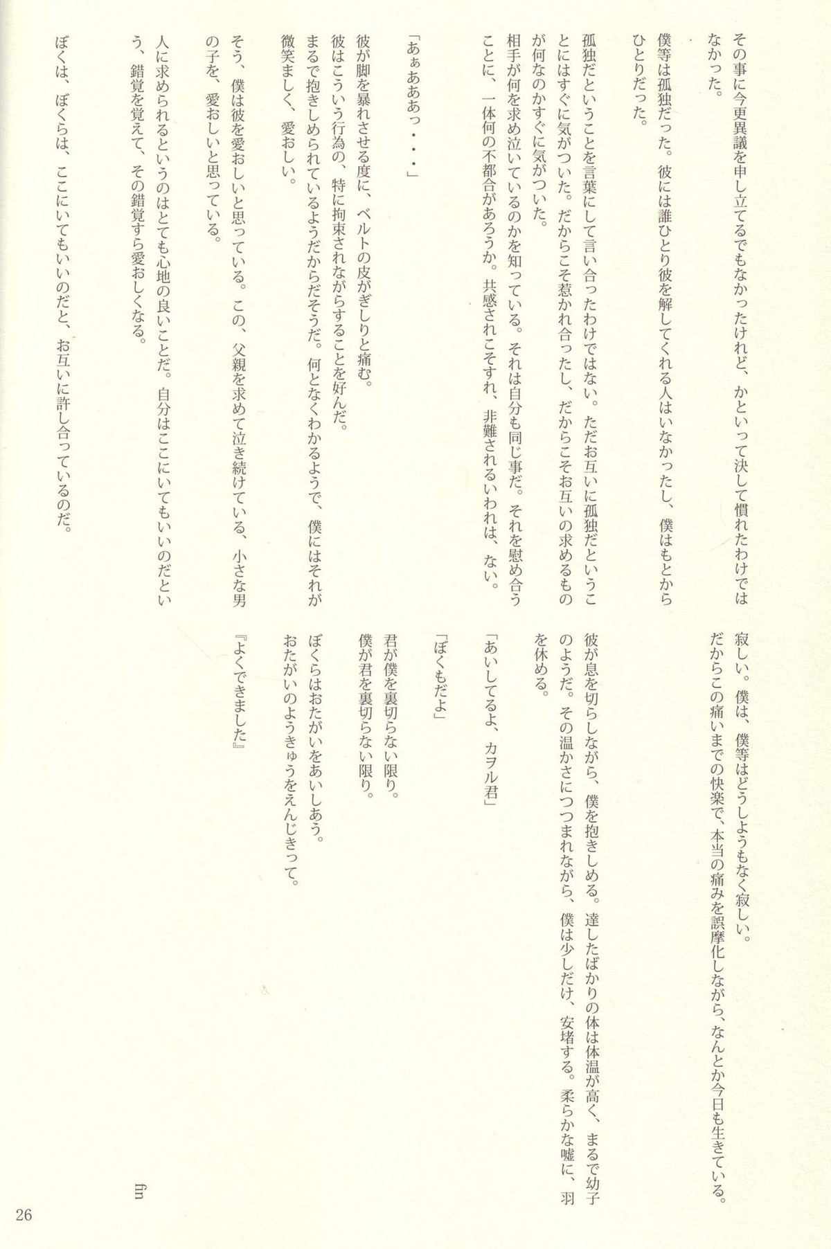 境界線上のSとM【新世紀エヴァンゲリオン/カヲシン】 page 25