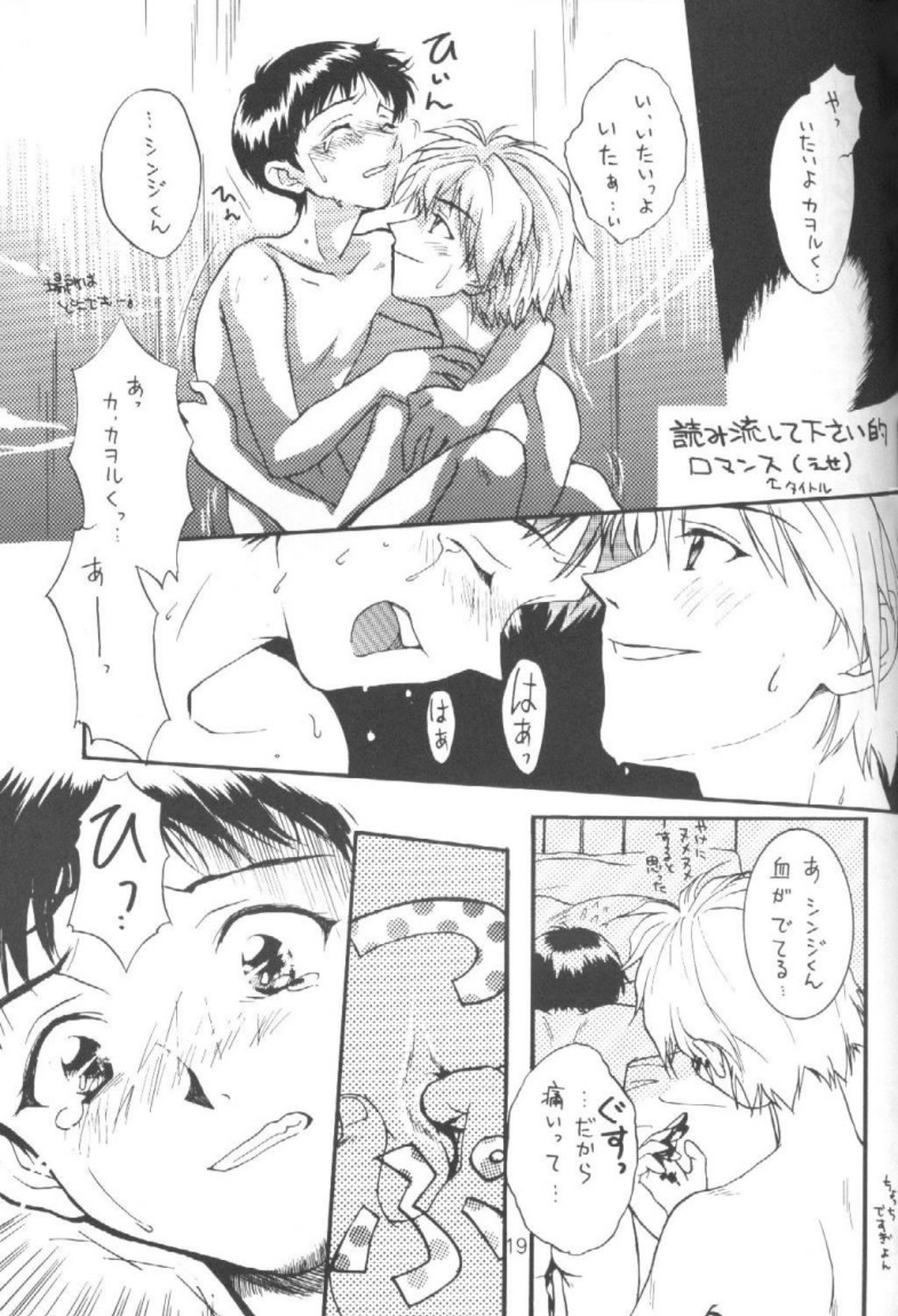 禁じられた遊び ROMANZE D'AMOR【新世紀エヴァンゲリオン/カヲシン】 page 18