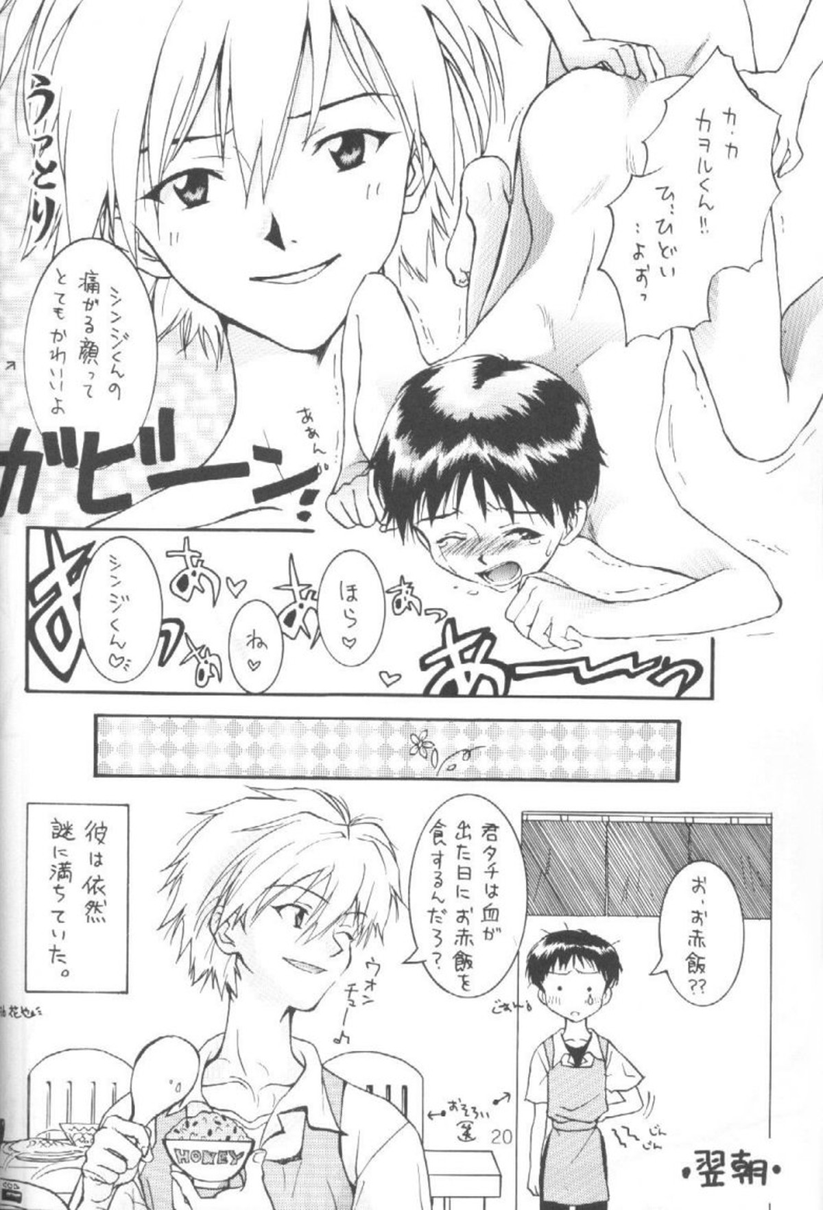 禁じられた遊び ROMANZE D'AMOR【新世紀エヴァンゲリオン/カヲシン】 page 19