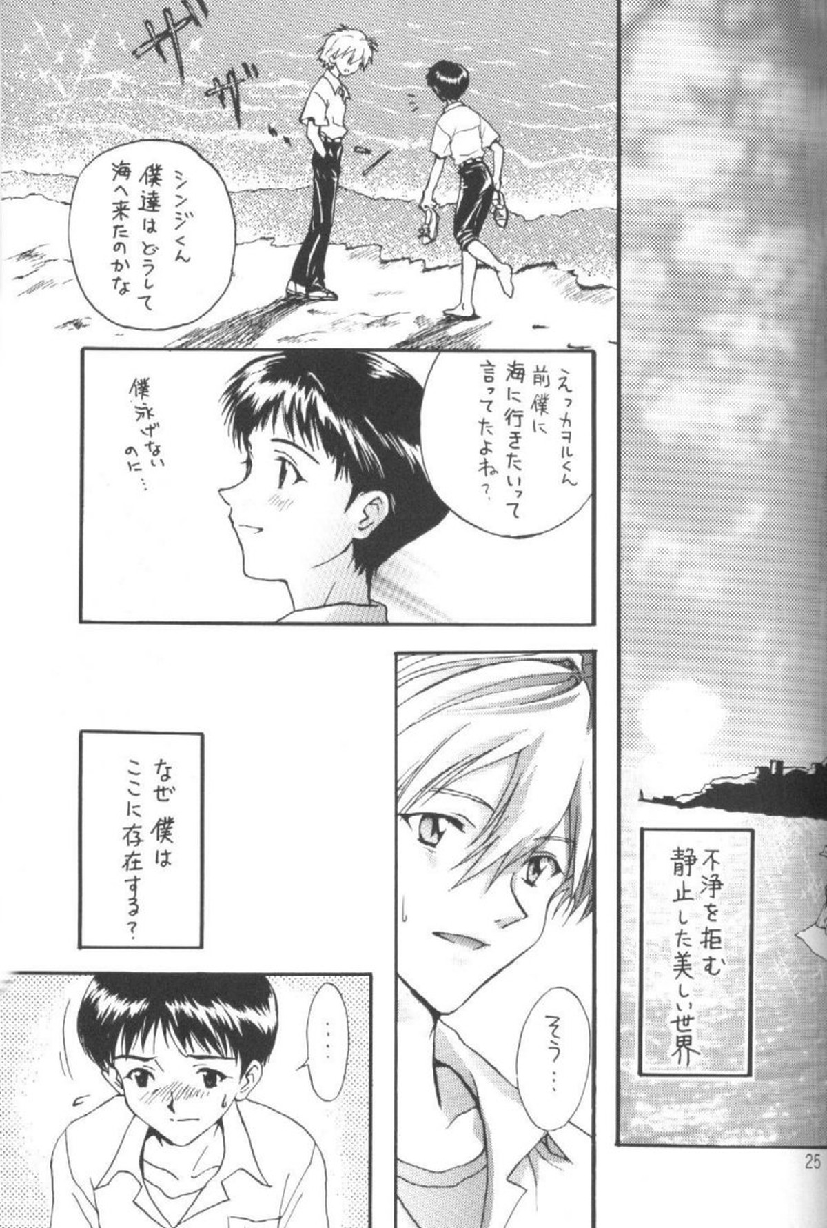 禁じられた遊び ROMANZE D'AMOR【新世紀エヴァンゲリオン/カヲシン】 page 24