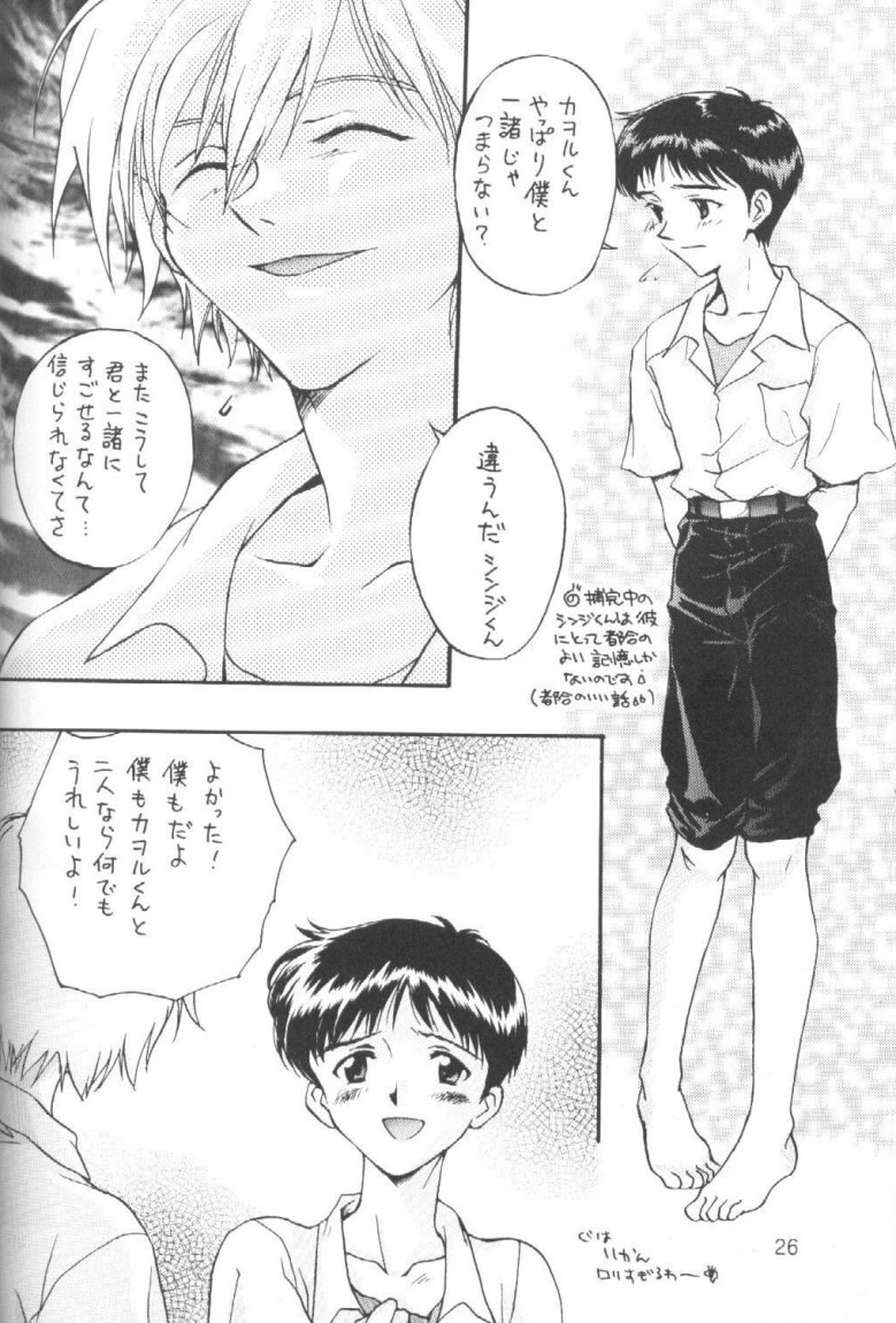 禁じられた遊び ROMANZE D'AMOR【新世紀エヴァンゲリオン/カヲシン】 page 25