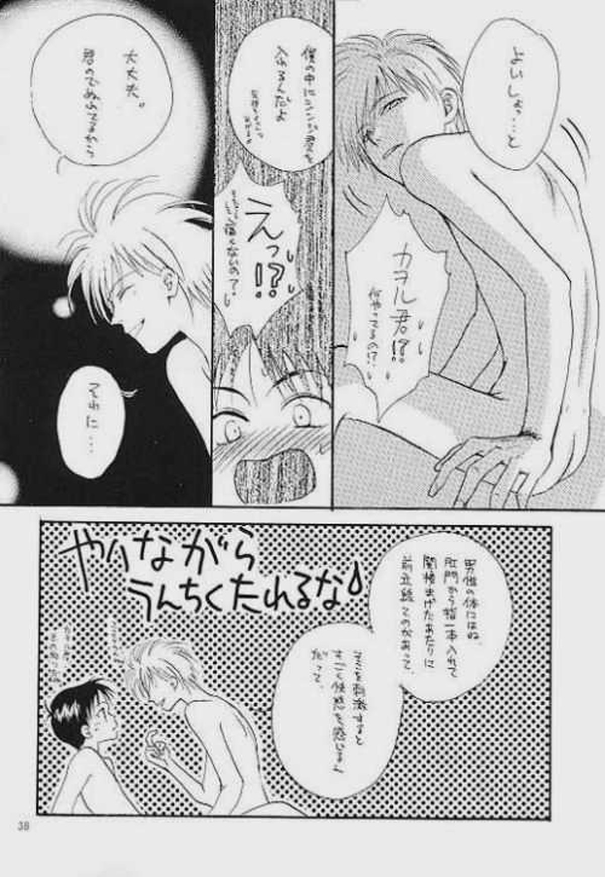 ロストシープ【新世紀エヴァンゲリオン/カヲシン】 page 33