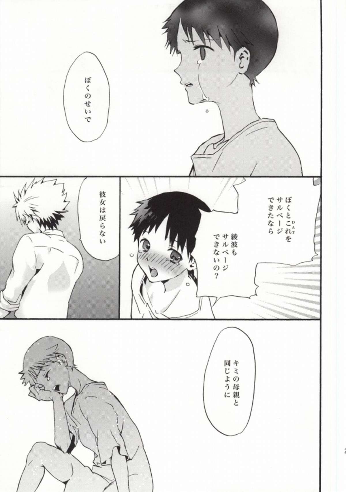 楽園より【新世紀エヴァンゲリオン/カヲシン】 page 22