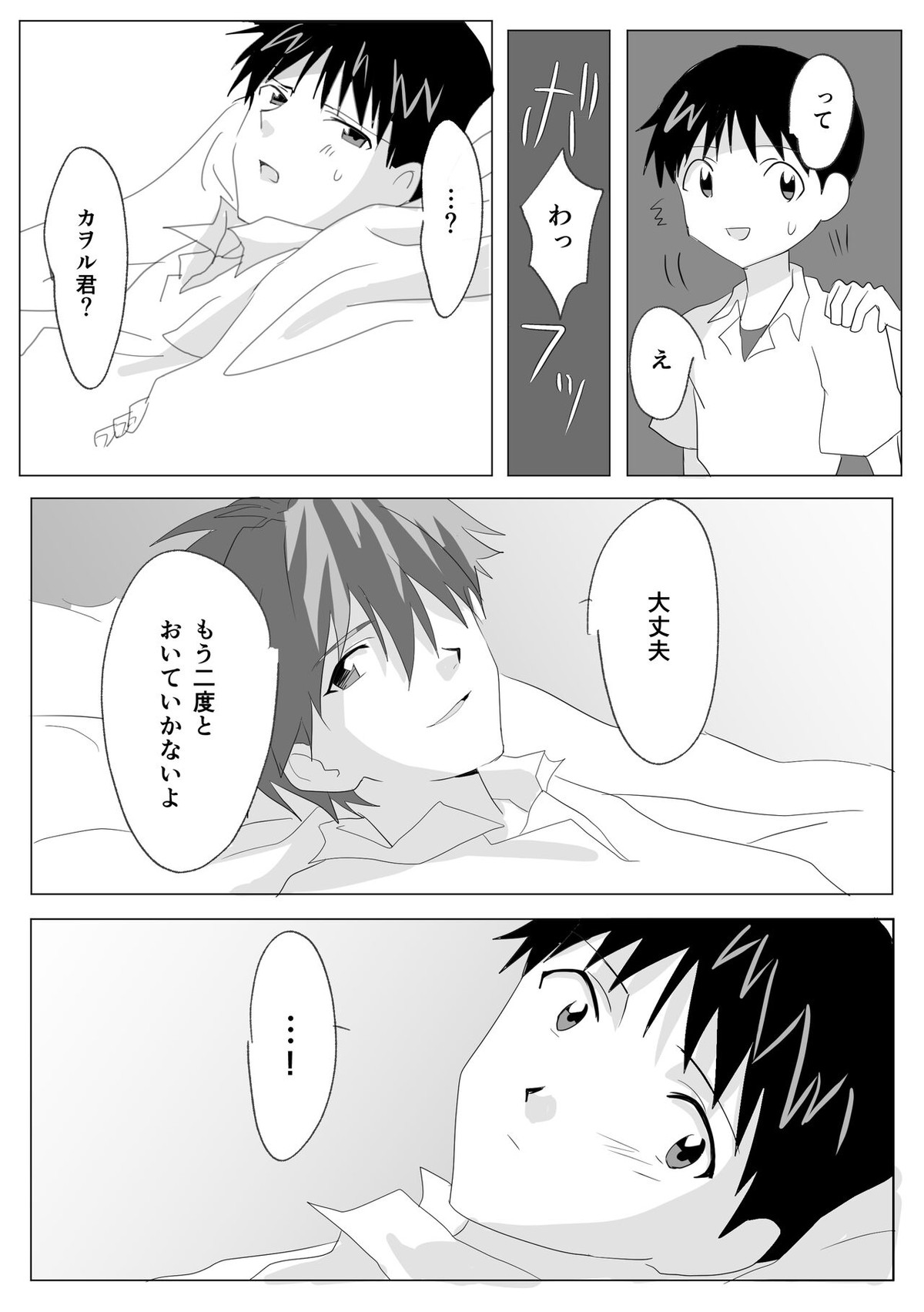 常夢の海【新世紀エヴァンゲリオン/カヲシン】 page 14