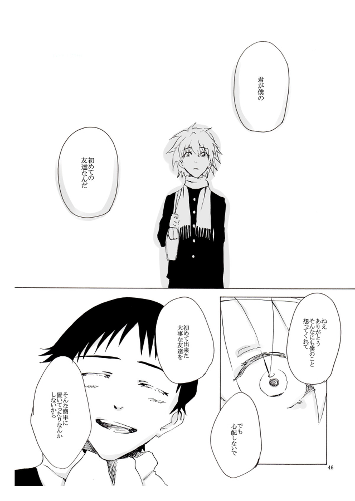 白い、白い宣告【新世紀エヴァンゲリオン/カヲシン】 page 47