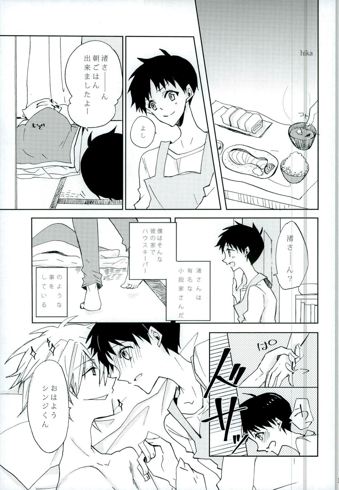 恋は小説より奇なり【新世紀エヴァンゲリオン/カヲシン】 page 12
