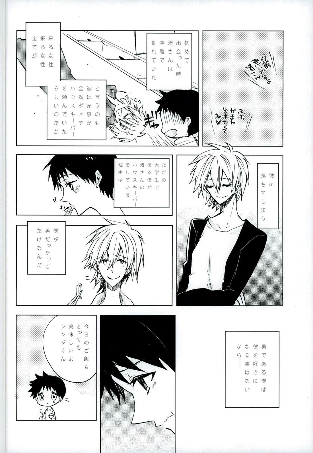 恋は小説より奇なり【新世紀エヴァンゲリオン/カヲシン】 page 15