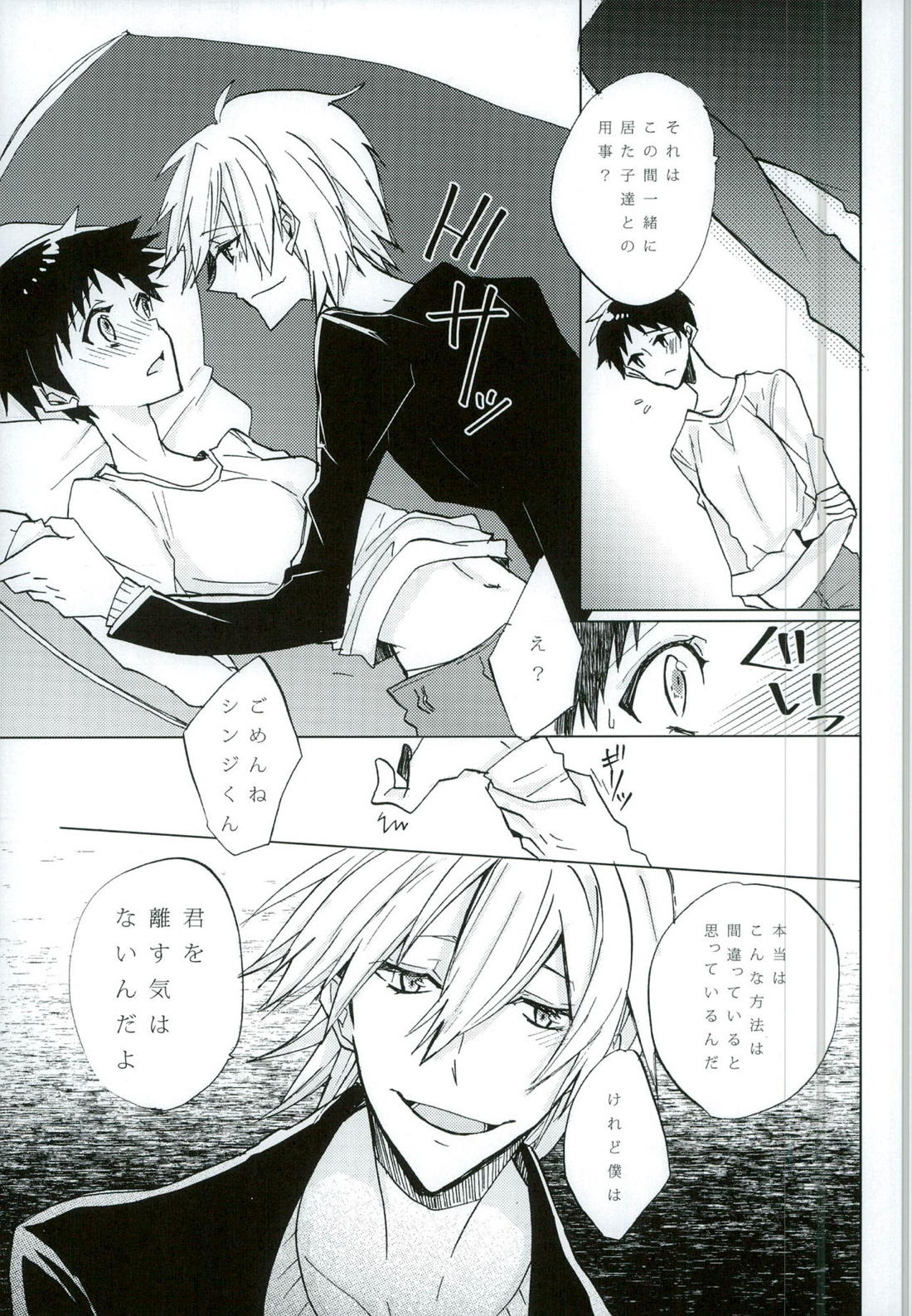 恋は小説より奇なり【新世紀エヴァンゲリオン/カヲシン】 page 22