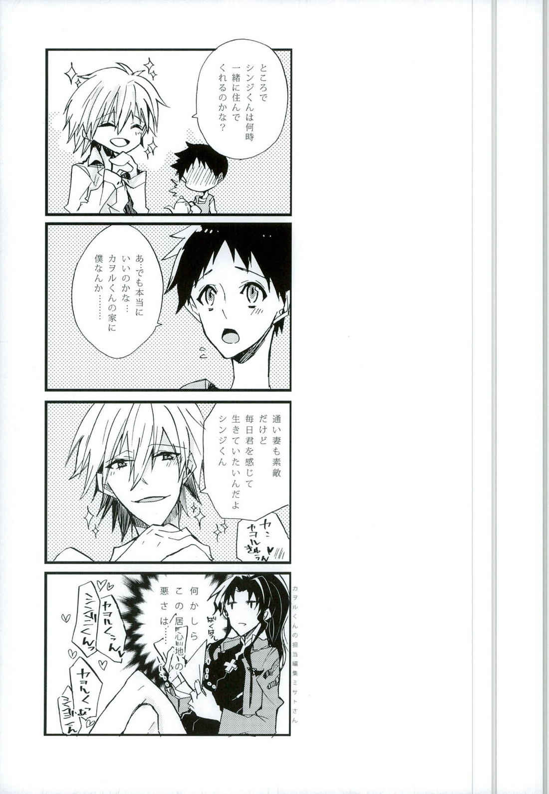 恋は小説より奇なり【新世紀エヴァンゲリオン/カヲシン】 page 28