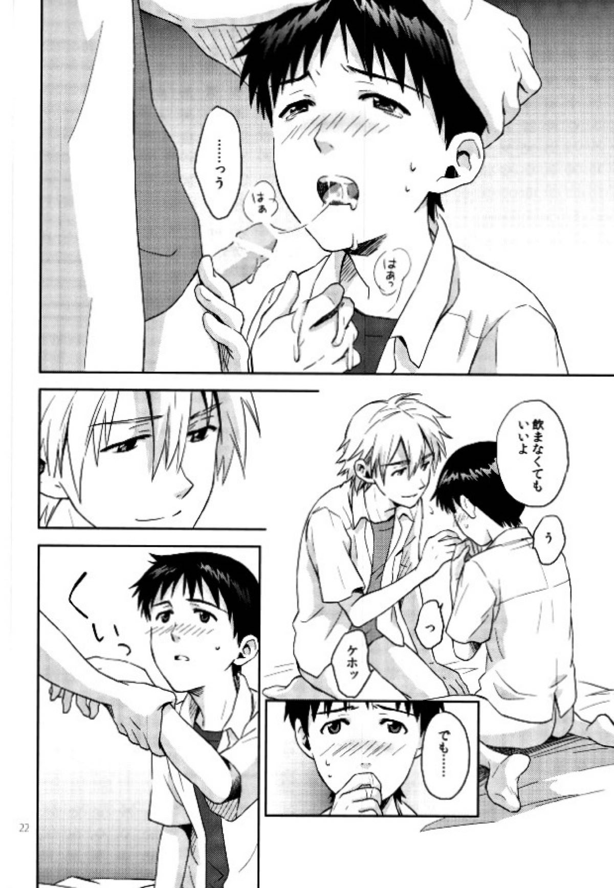 プール【新世紀エヴァンゲリオン/カヲシン】 page 20
