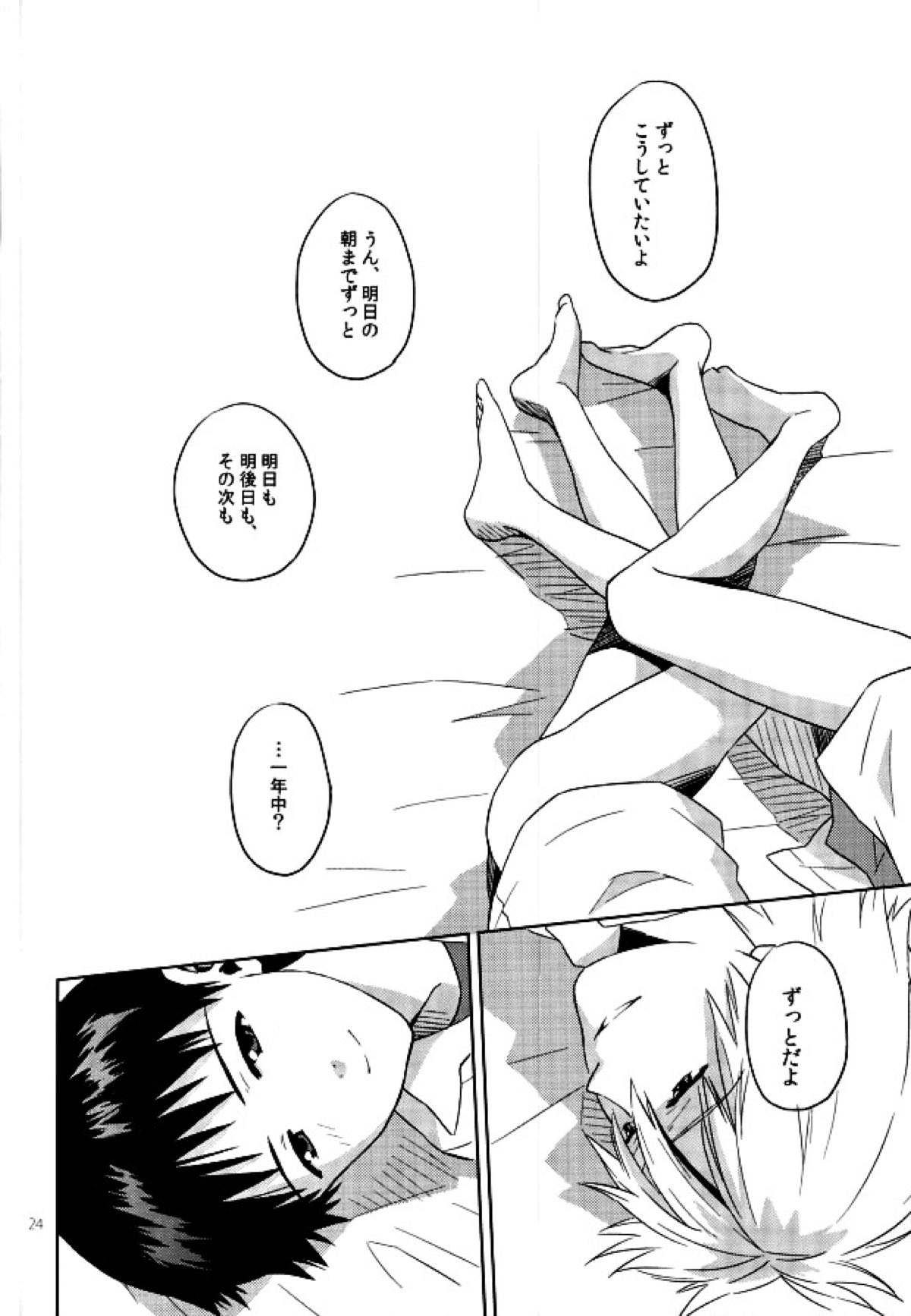 プール【新世紀エヴァンゲリオン/カヲシン】 page 22