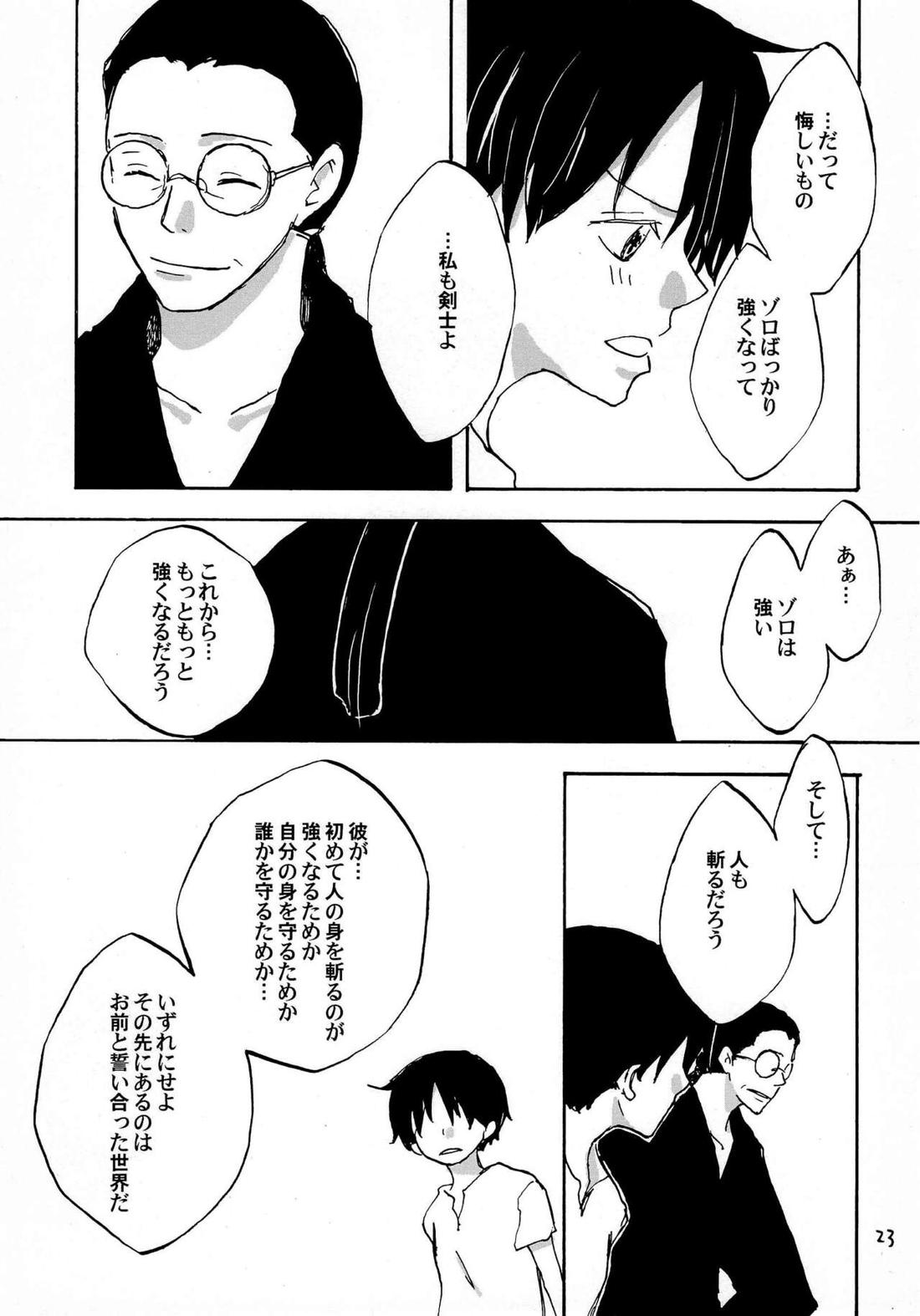 天の真下【ONE PIECE/ゾロサン】 page 22