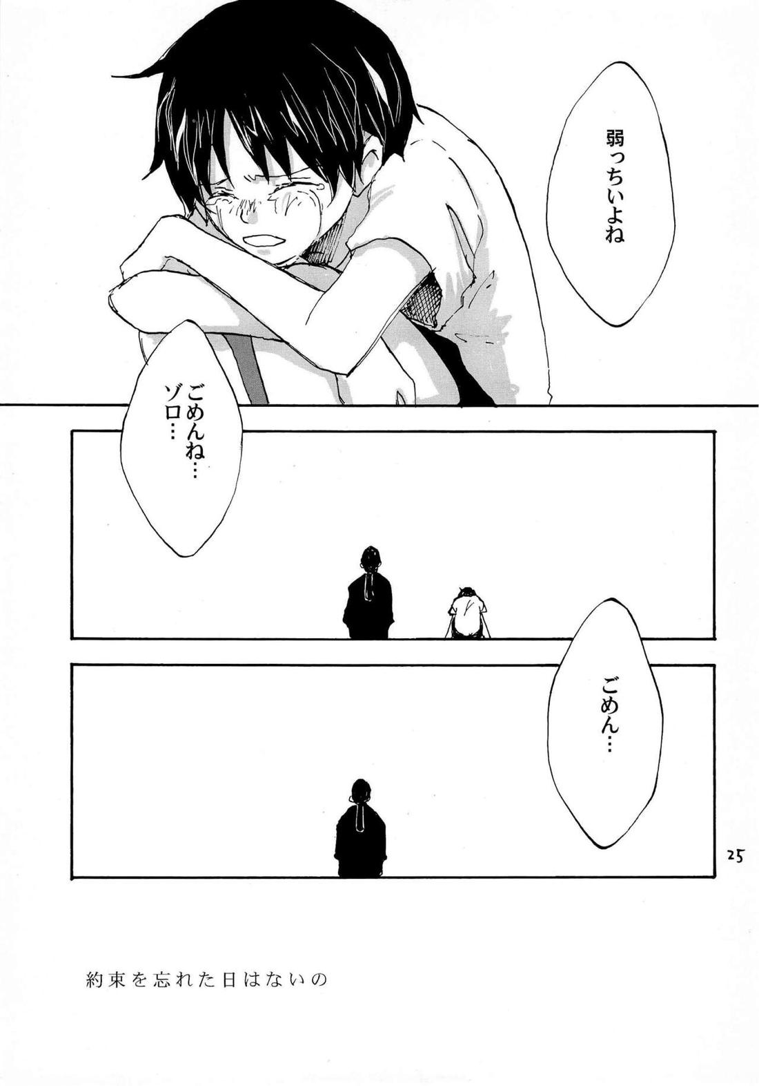 天の真下【ONE PIECE/ゾロサン】 page 24