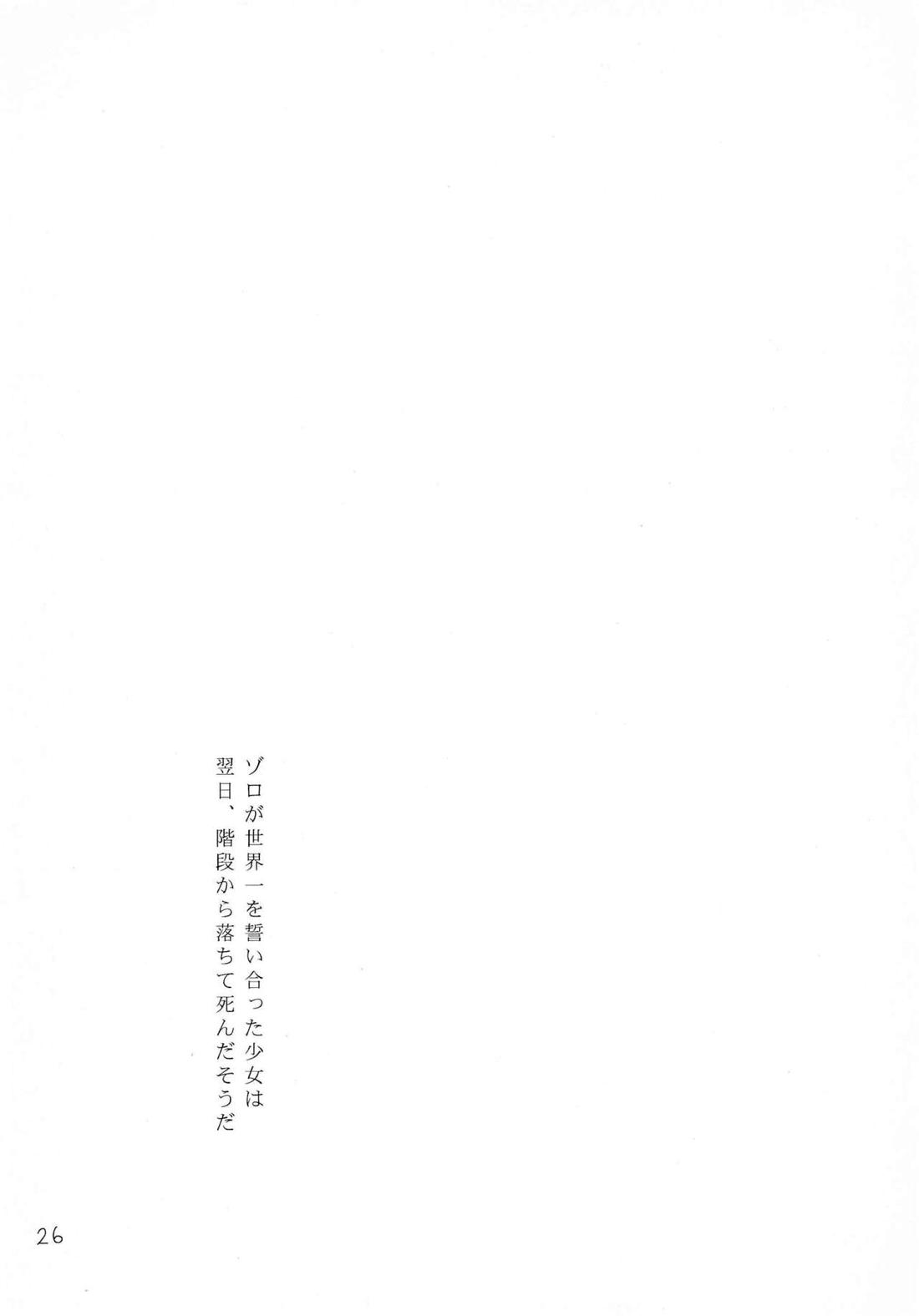 天の真下【ONE PIECE/ゾロサン】 page 25