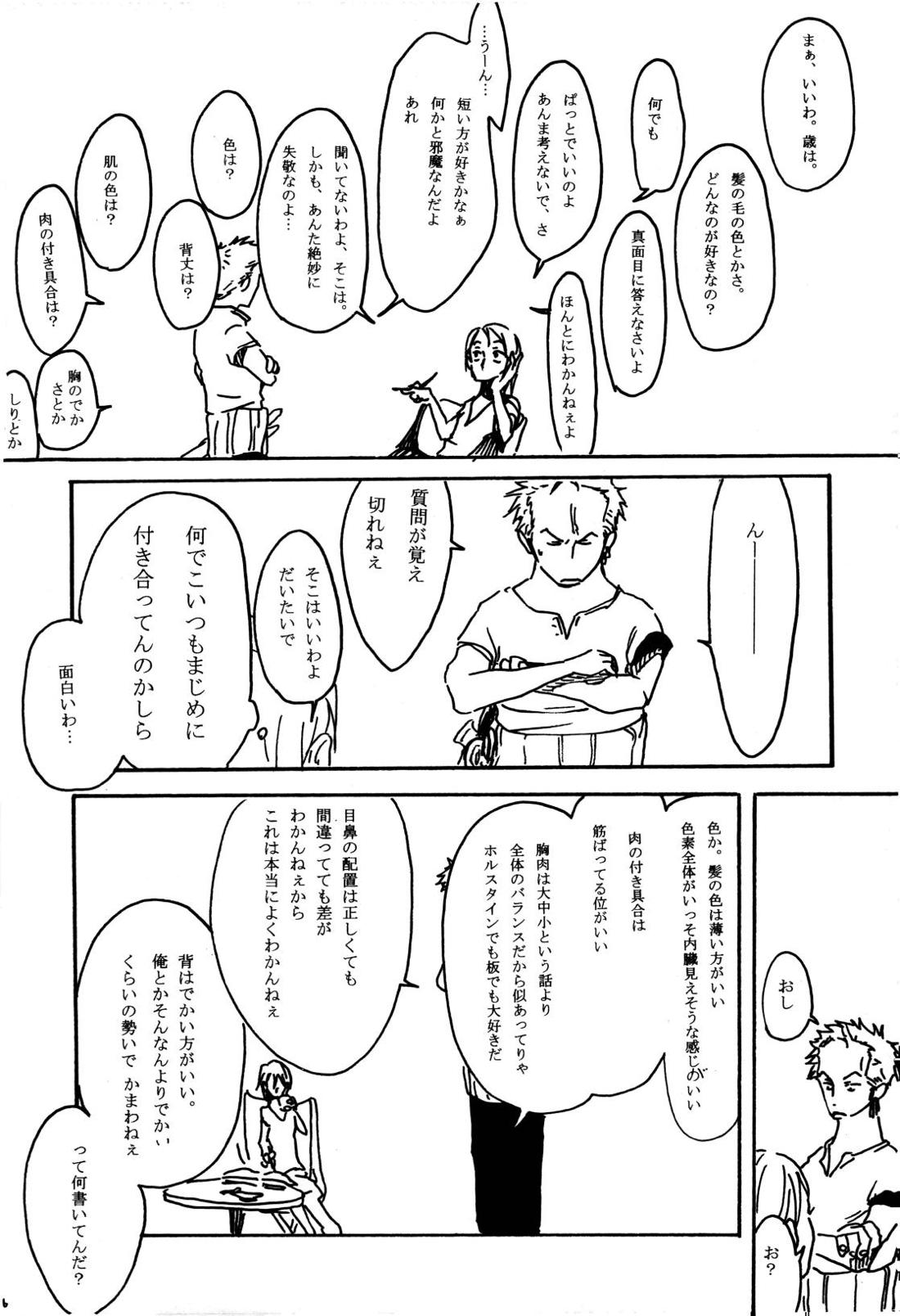 月の子【ONE PIECE/サンゾロ】 page 17