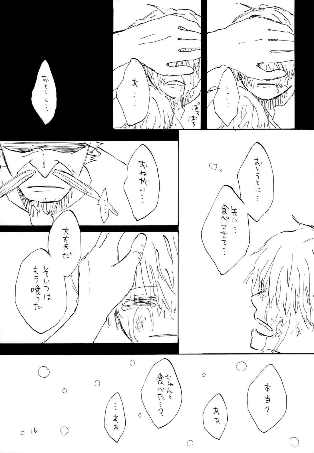 海の虹が沈む森【ONE PIECE/ゾロサン】 page 15