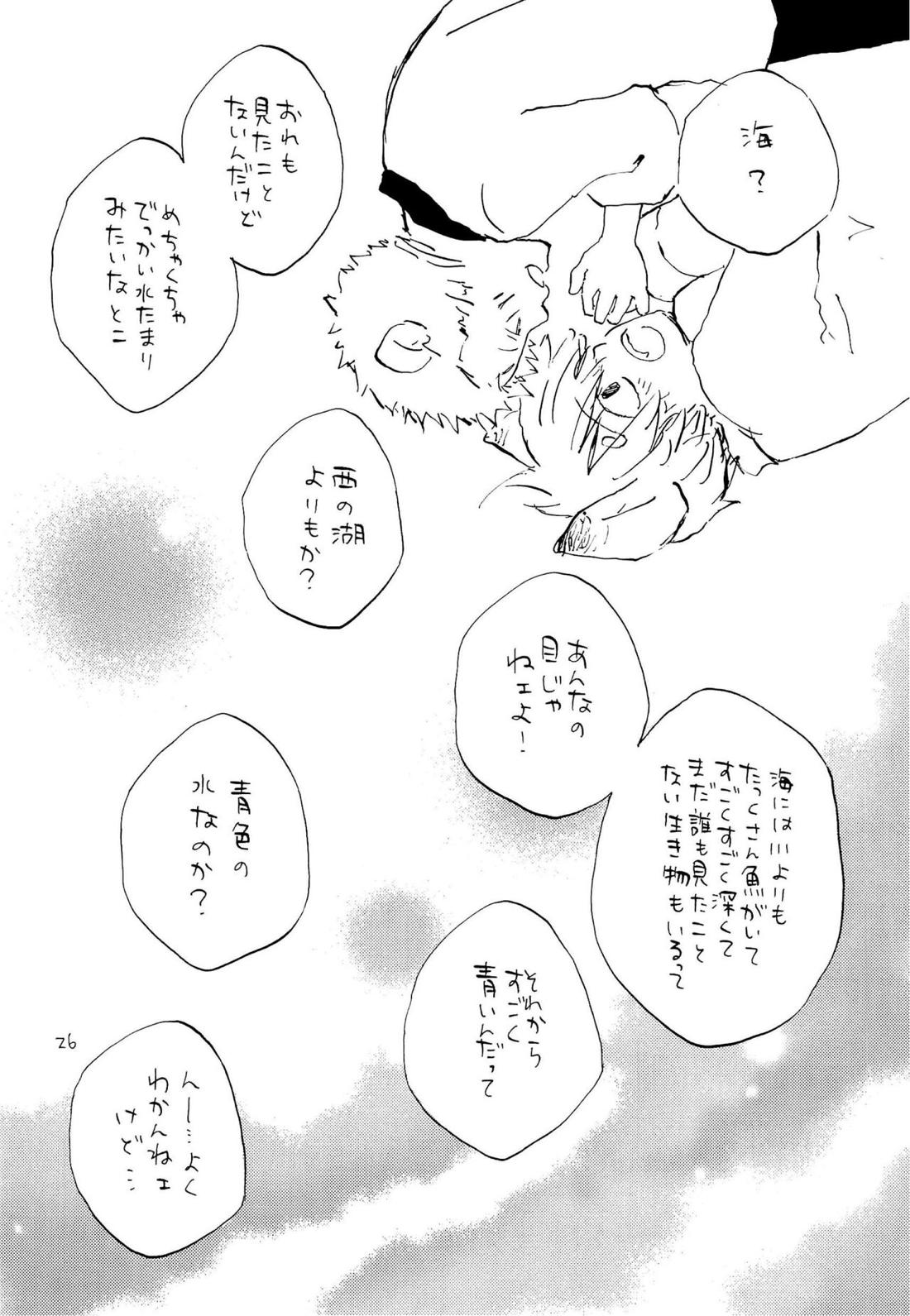 海の虹が沈む森【ONE PIECE/ゾロサン】 page 25