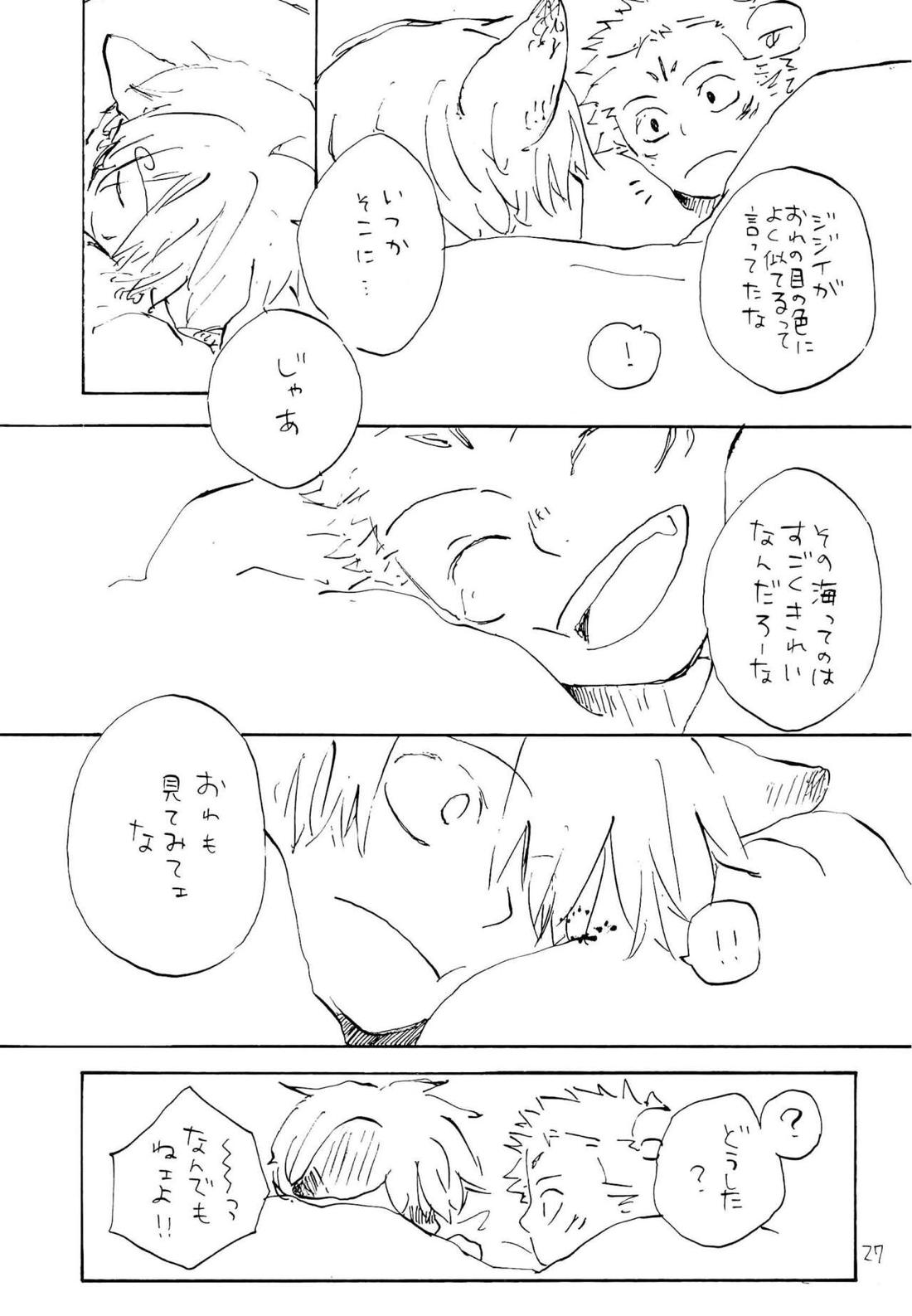 海の虹が沈む森【ONE PIECE/ゾロサン】 page 26