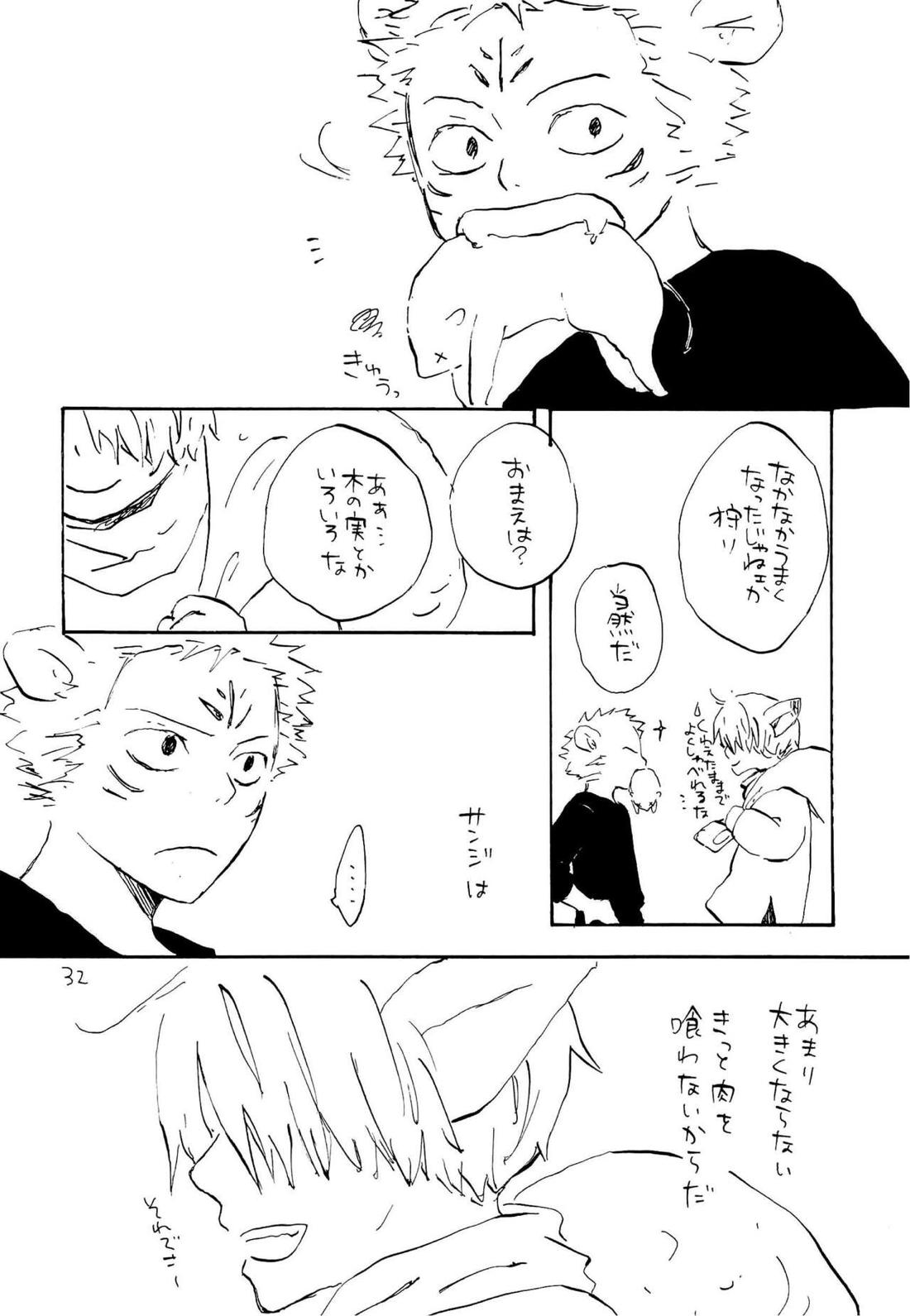 海の虹が沈む森【ONE PIECE/ゾロサン】 page 31