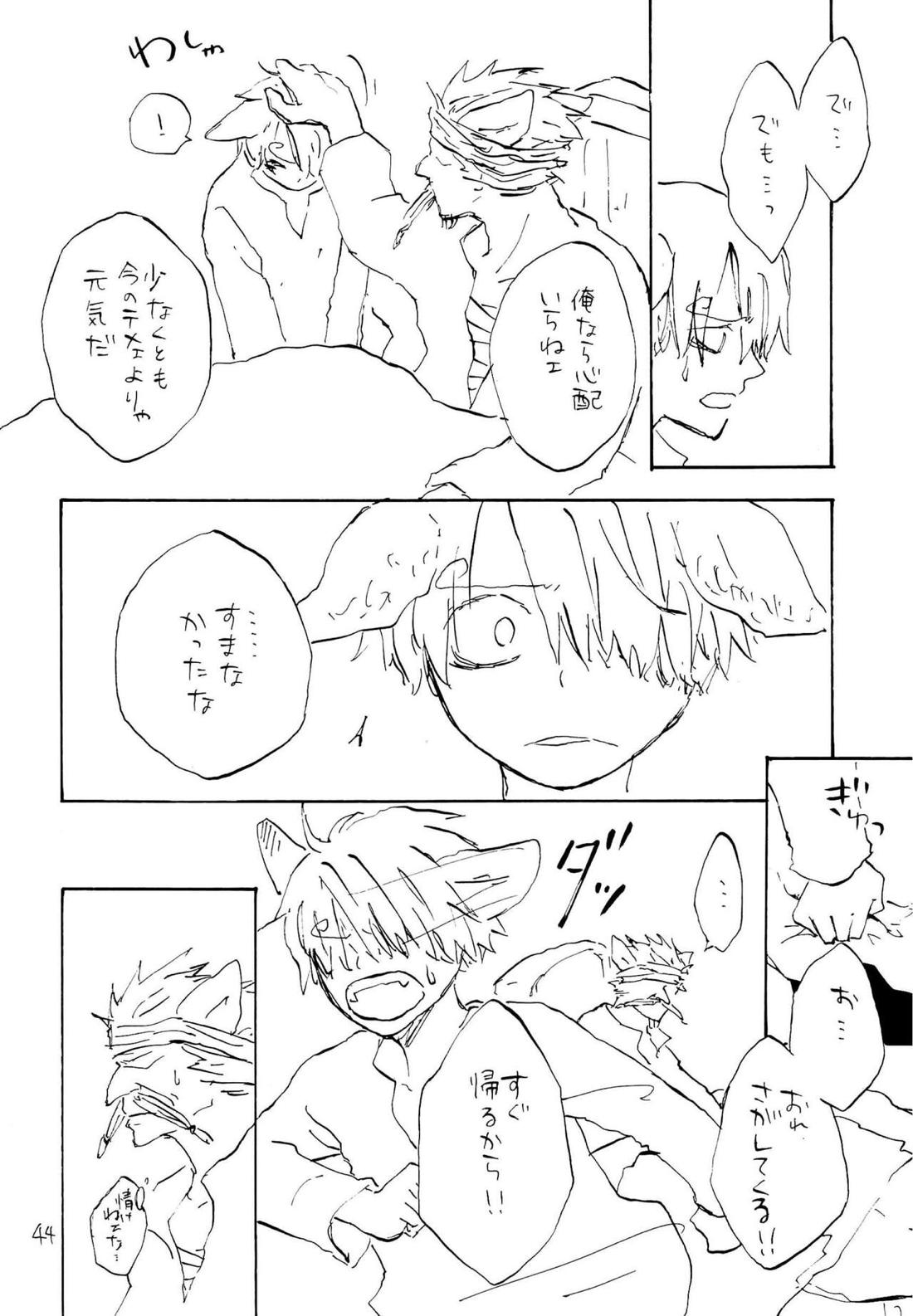 海の虹が沈む森【ONE PIECE/ゾロサン】 page 42