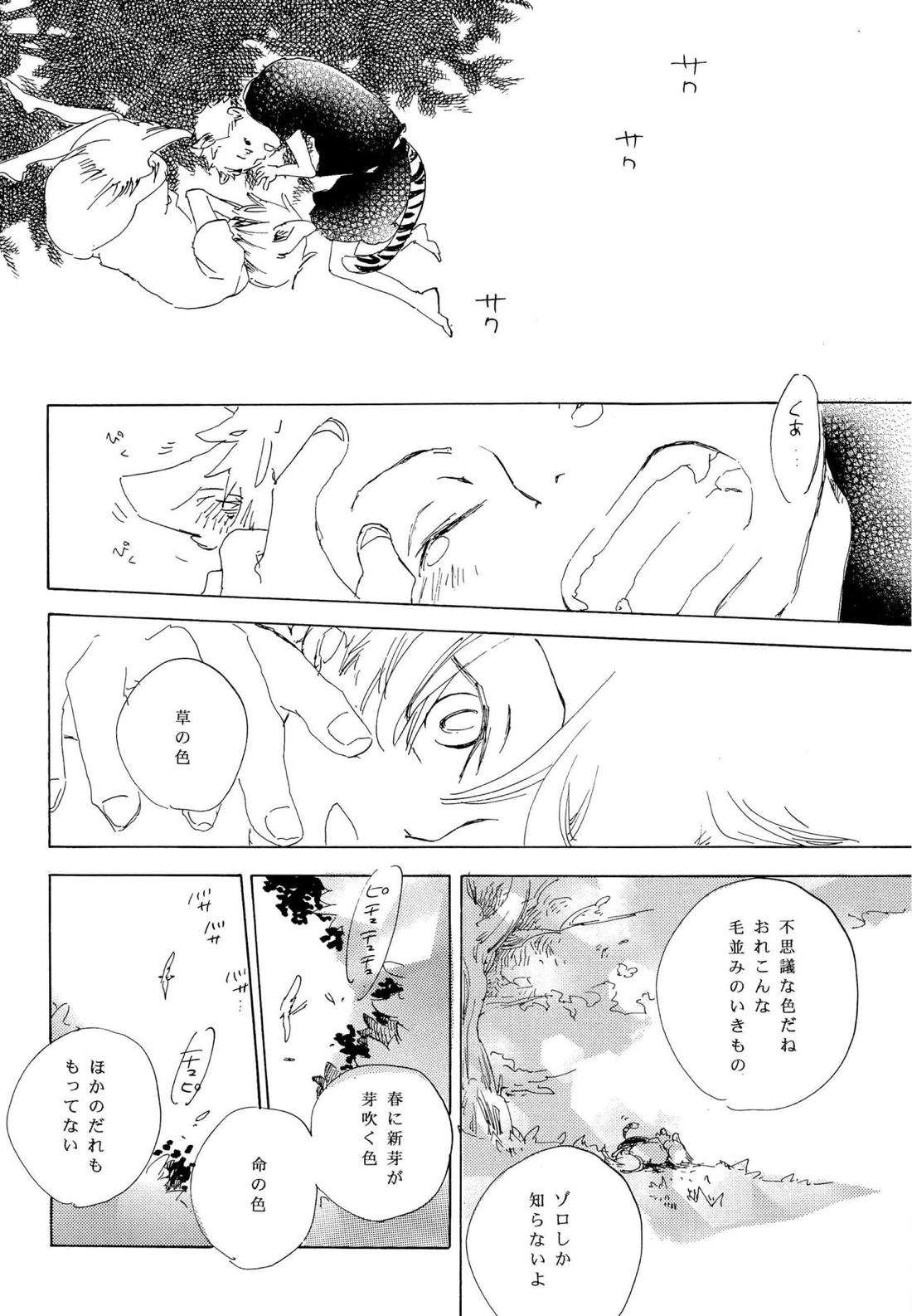 おとぎの森のとらきつね【ONE PIECE/ゾロサン】 page 11