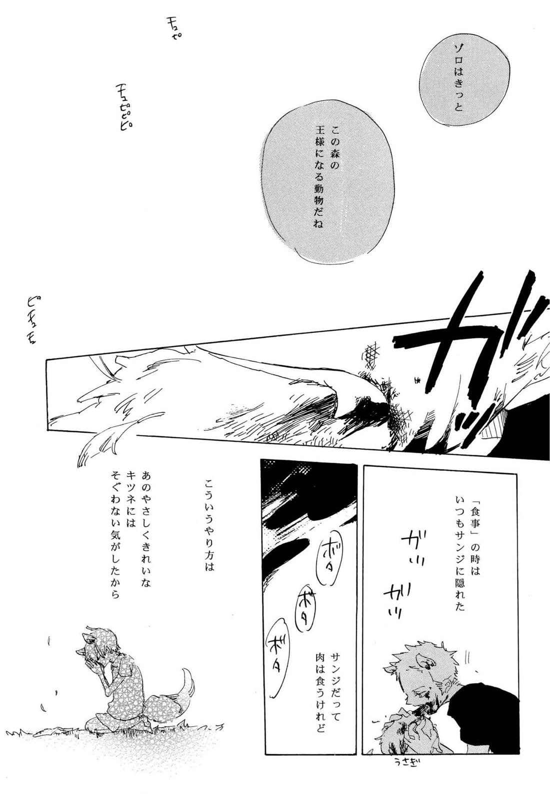 おとぎの森のとらきつね【ONE PIECE/ゾロサン】 page 12