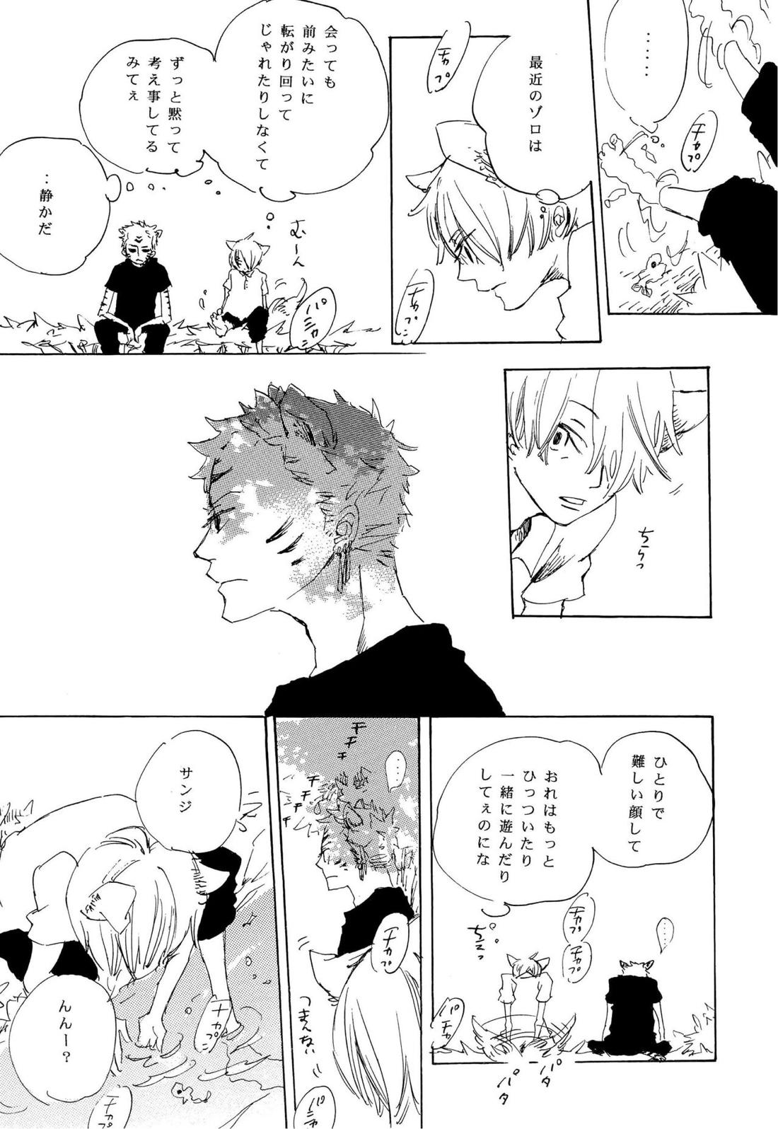 おとぎの森のとらきつね【ONE PIECE/ゾロサン】 page 19