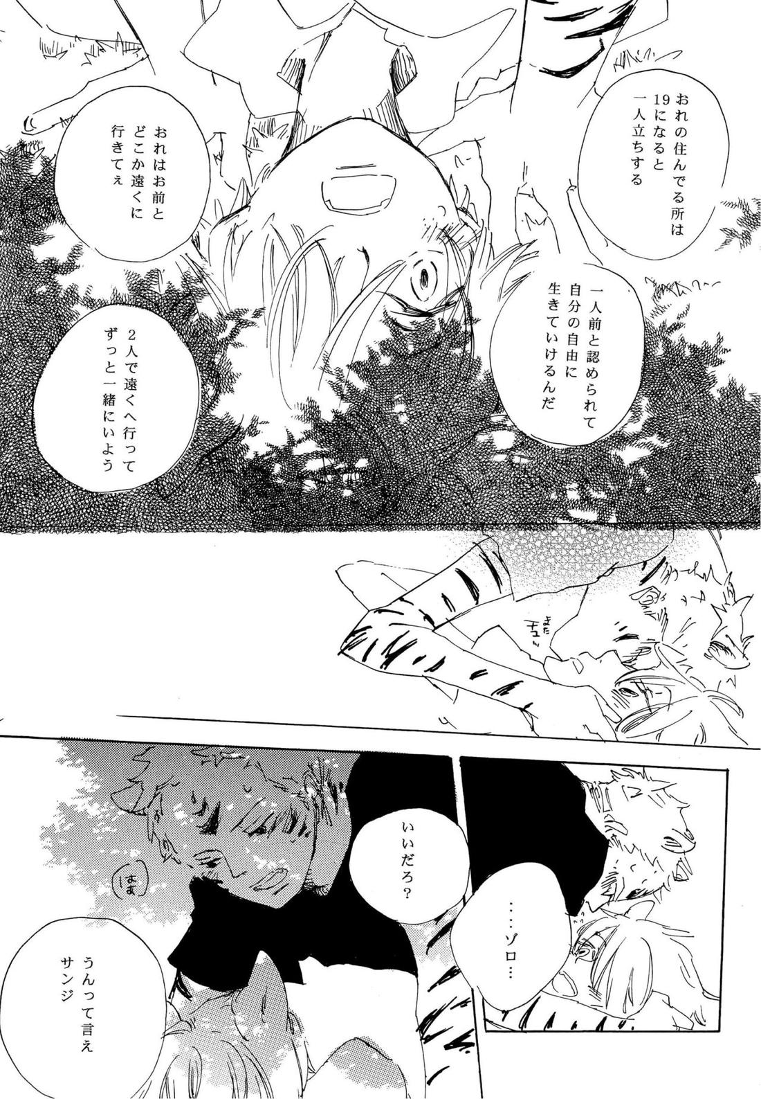 おとぎの森のとらきつね【ONE PIECE/ゾロサン】 page 21