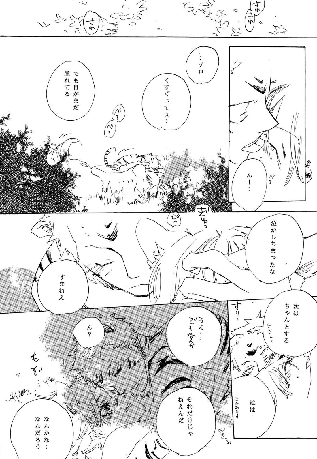 おとぎの森のとらきつね【ONE PIECE/ゾロサン】 page 22