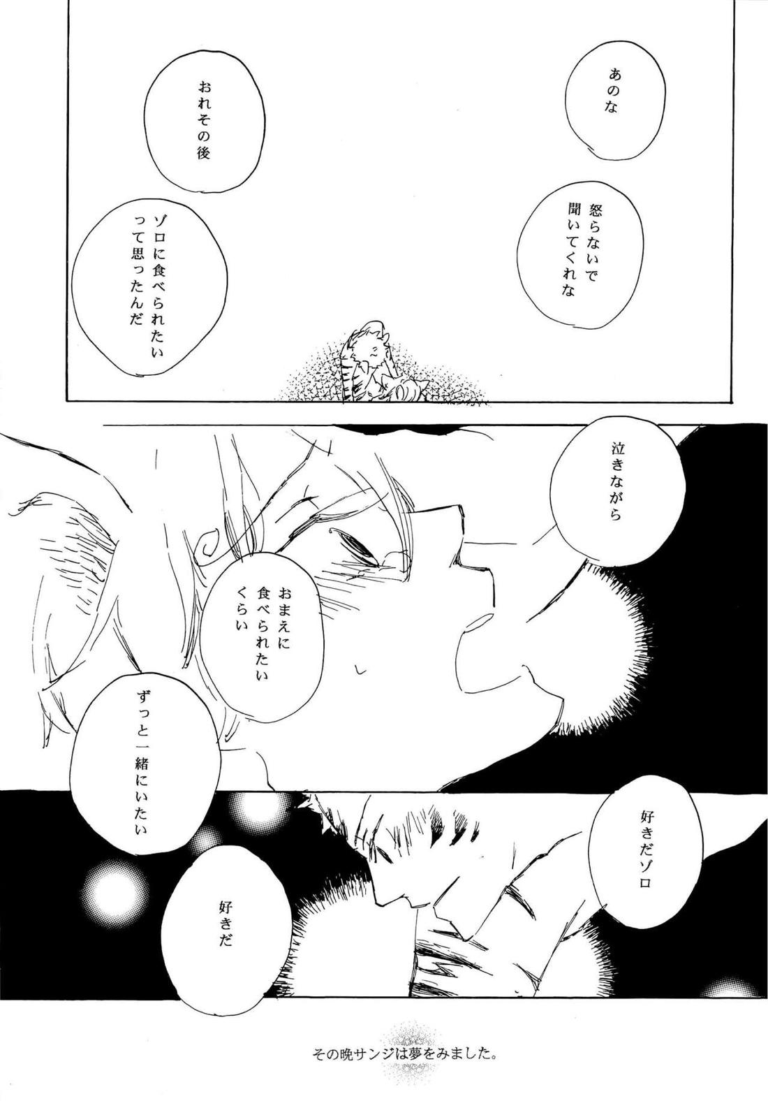 おとぎの森のとらきつね【ONE PIECE/ゾロサン】 page 24