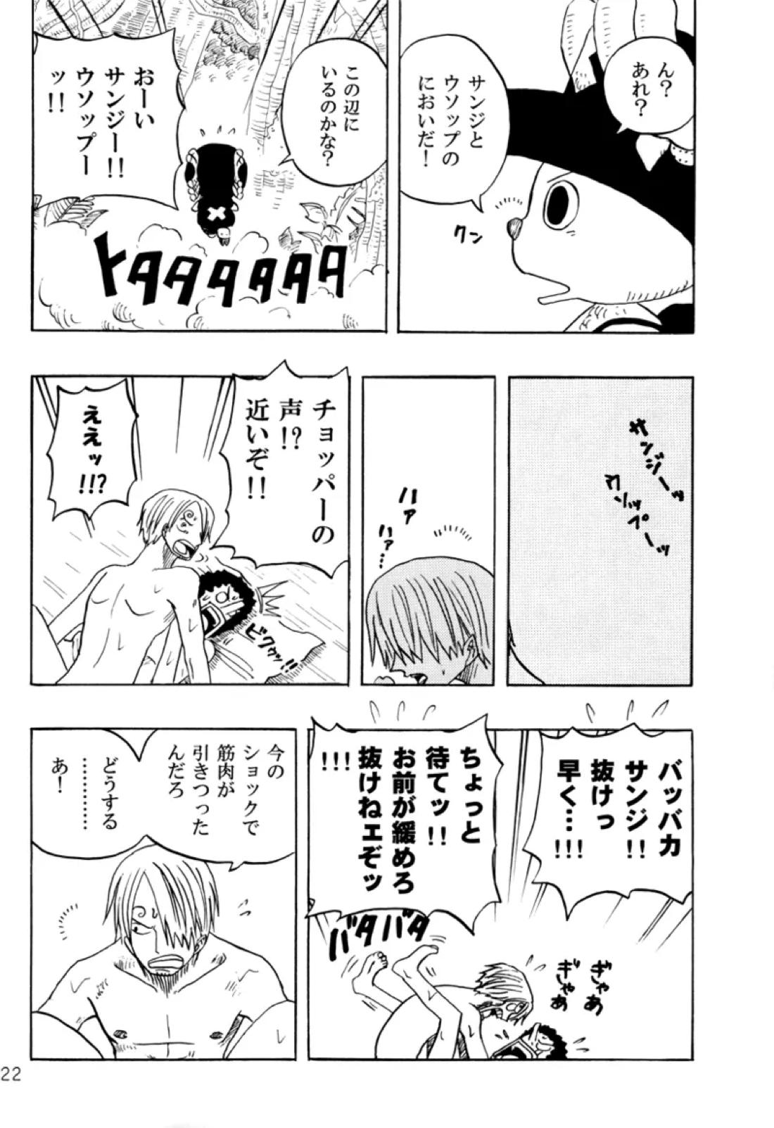 STRANGE RANGE【ONE PIECE/サンウソ】 page 21
