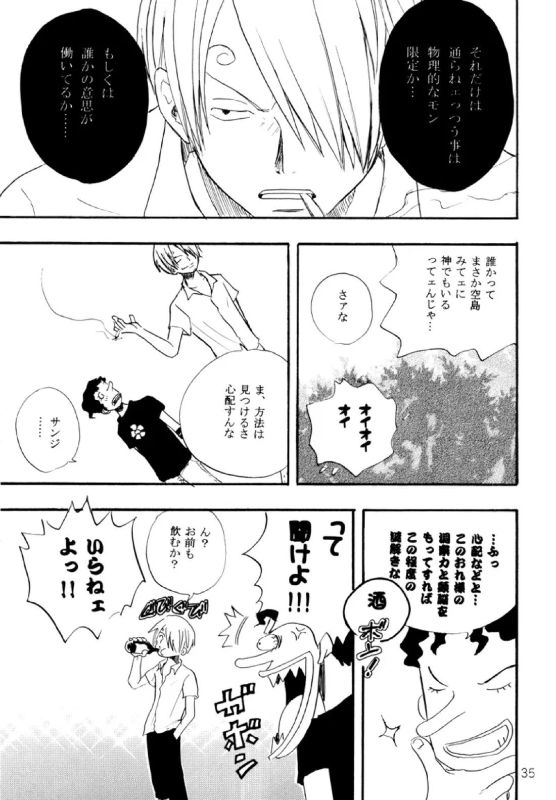 STRANGE RANGE【ONE PIECE/サンウソ】 page 34
