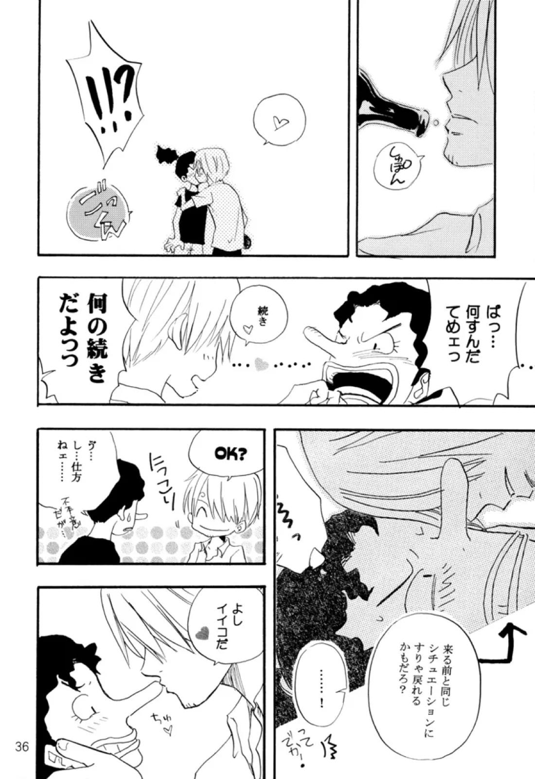 STRANGE RANGE【ONE PIECE/サンウソ】 page 35